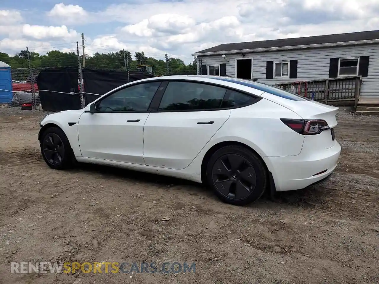 2 Photograph of a damaged car 5YJ3E1EA7PF574662 TESLA MODEL 3 2023