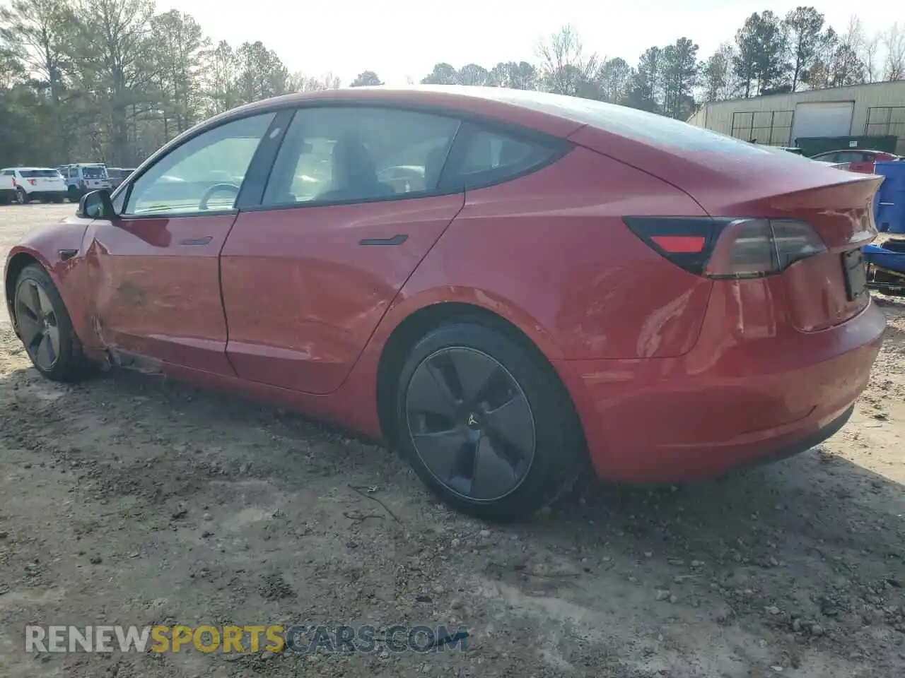 2 Photograph of a damaged car 5YJ3E1EA7PF615498 TESLA MODEL 3 2023