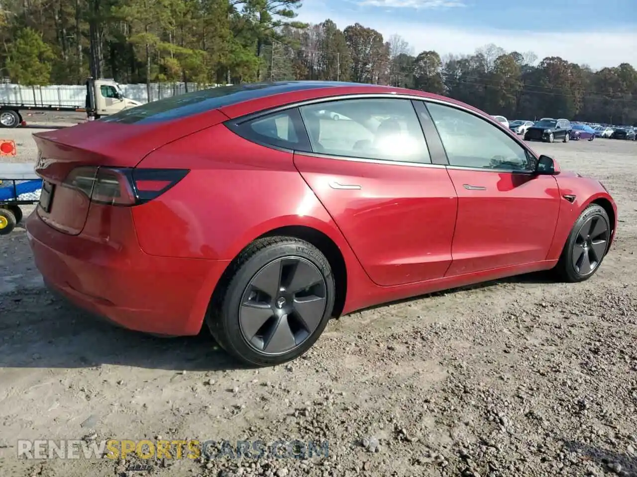 3 Photograph of a damaged car 5YJ3E1EA7PF615498 TESLA MODEL 3 2023