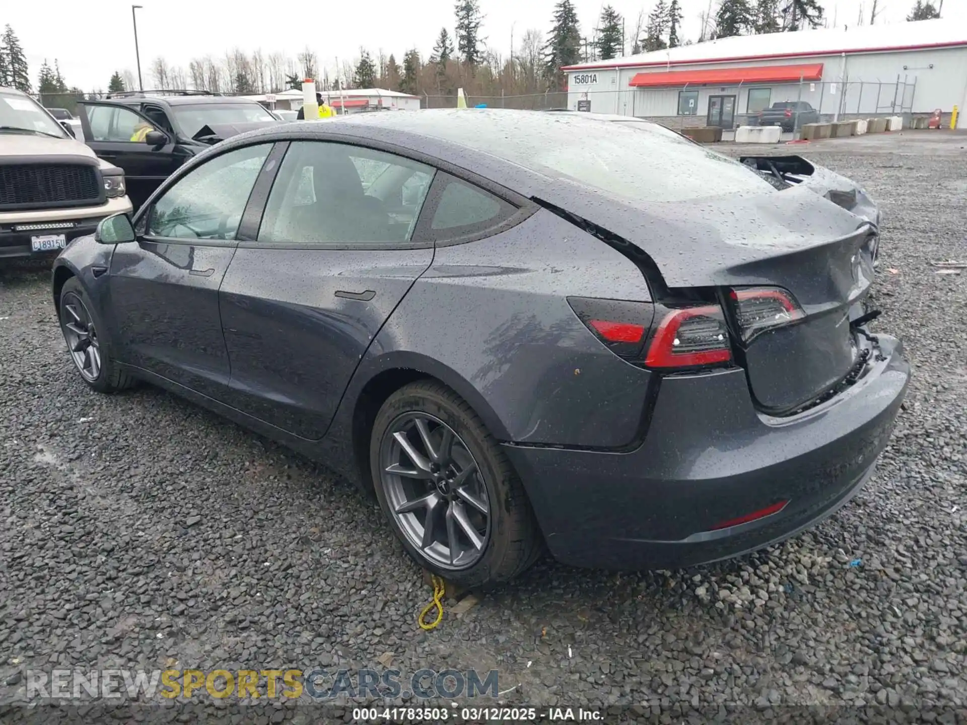 3 Photograph of a damaged car 5YJ3E1EA7PF667973 TESLA MODEL 3 2023