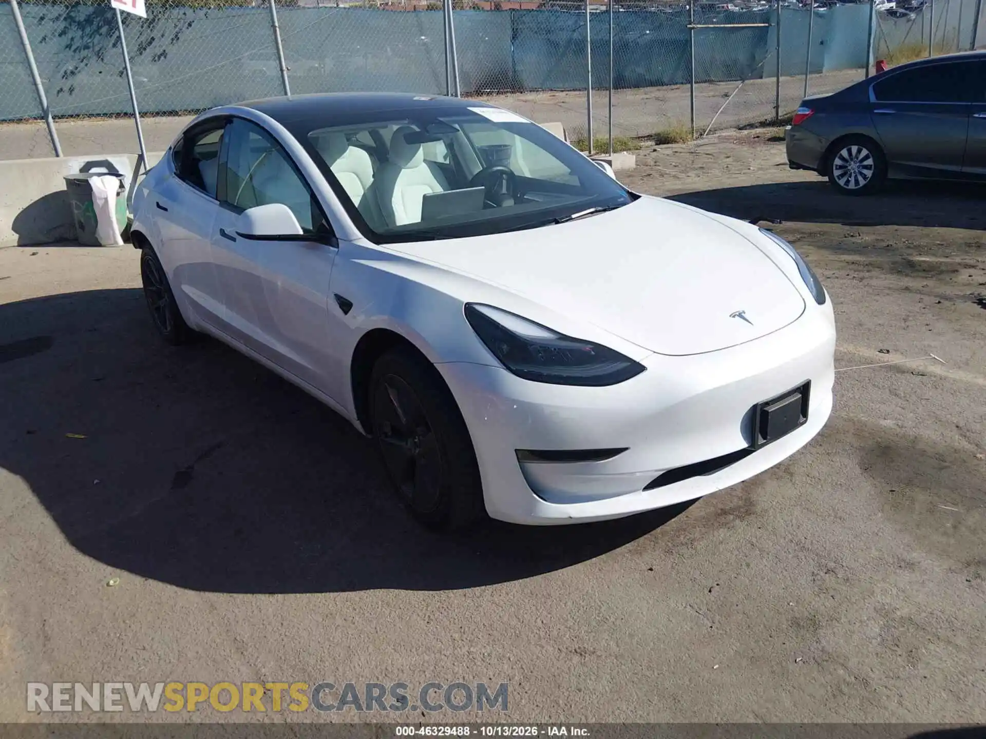 1 Photograph of a damaged car 5YJ3E1EA7PF669013 TESLA MODEL 3 2023