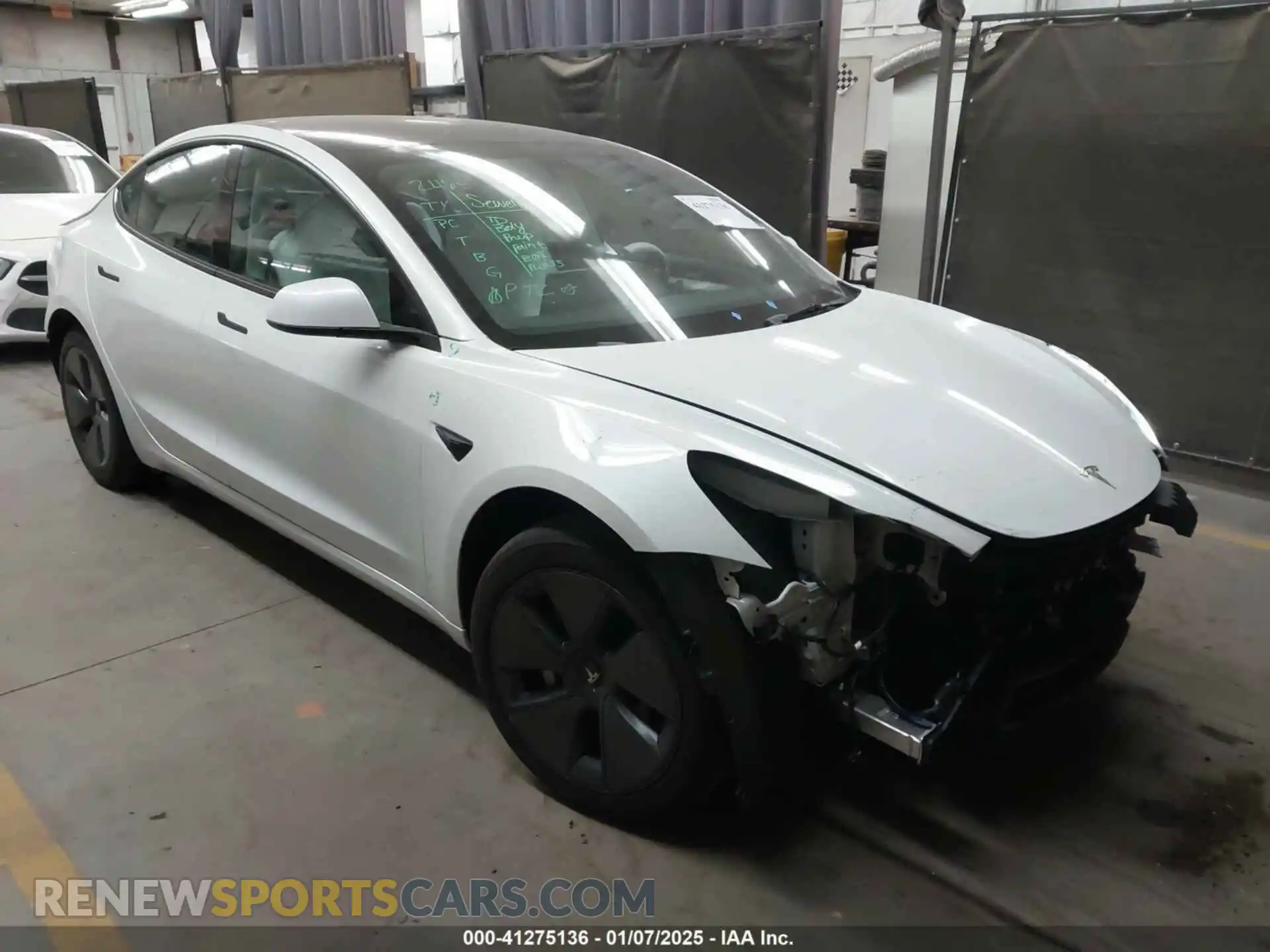 1 Photograph of a damaged car 5YJ3E1EA7PF679461 TESLA MODEL 3 2023