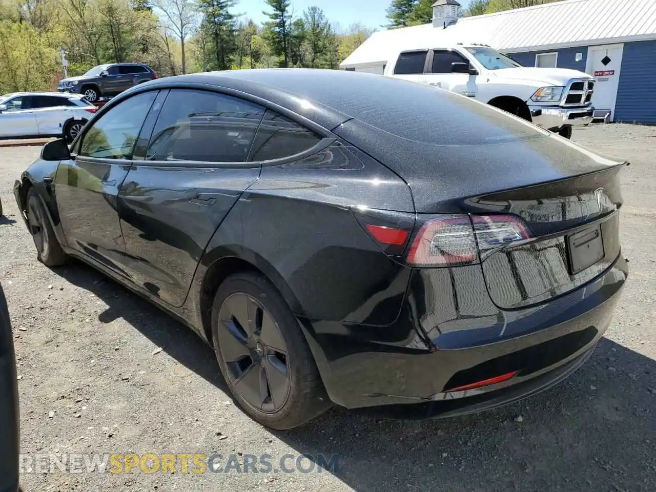 2 Photograph of a damaged car 5YJ3E1EA7PF689455 TESLA MODEL 3 2023