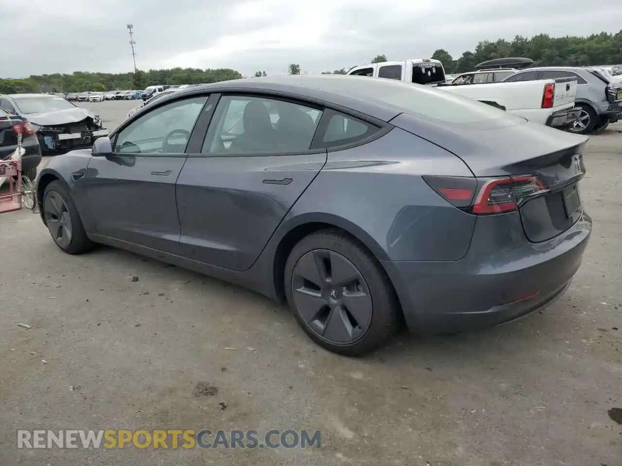 2 Photograph of a damaged car 5YJ3E1EA7PF690119 TESLA MODEL 3 2023