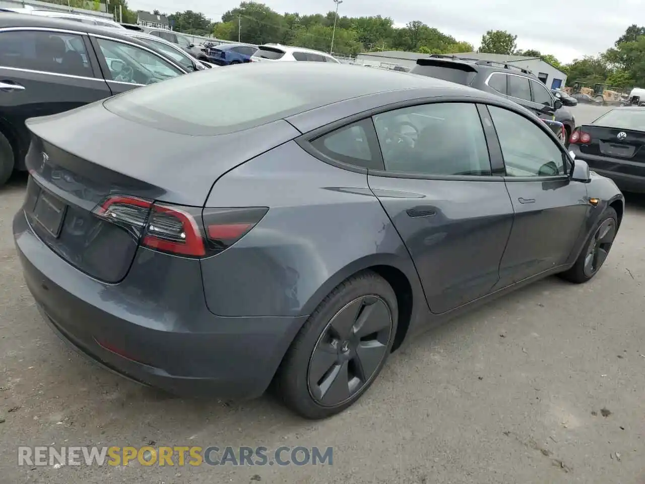 3 Photograph of a damaged car 5YJ3E1EA7PF690119 TESLA MODEL 3 2023