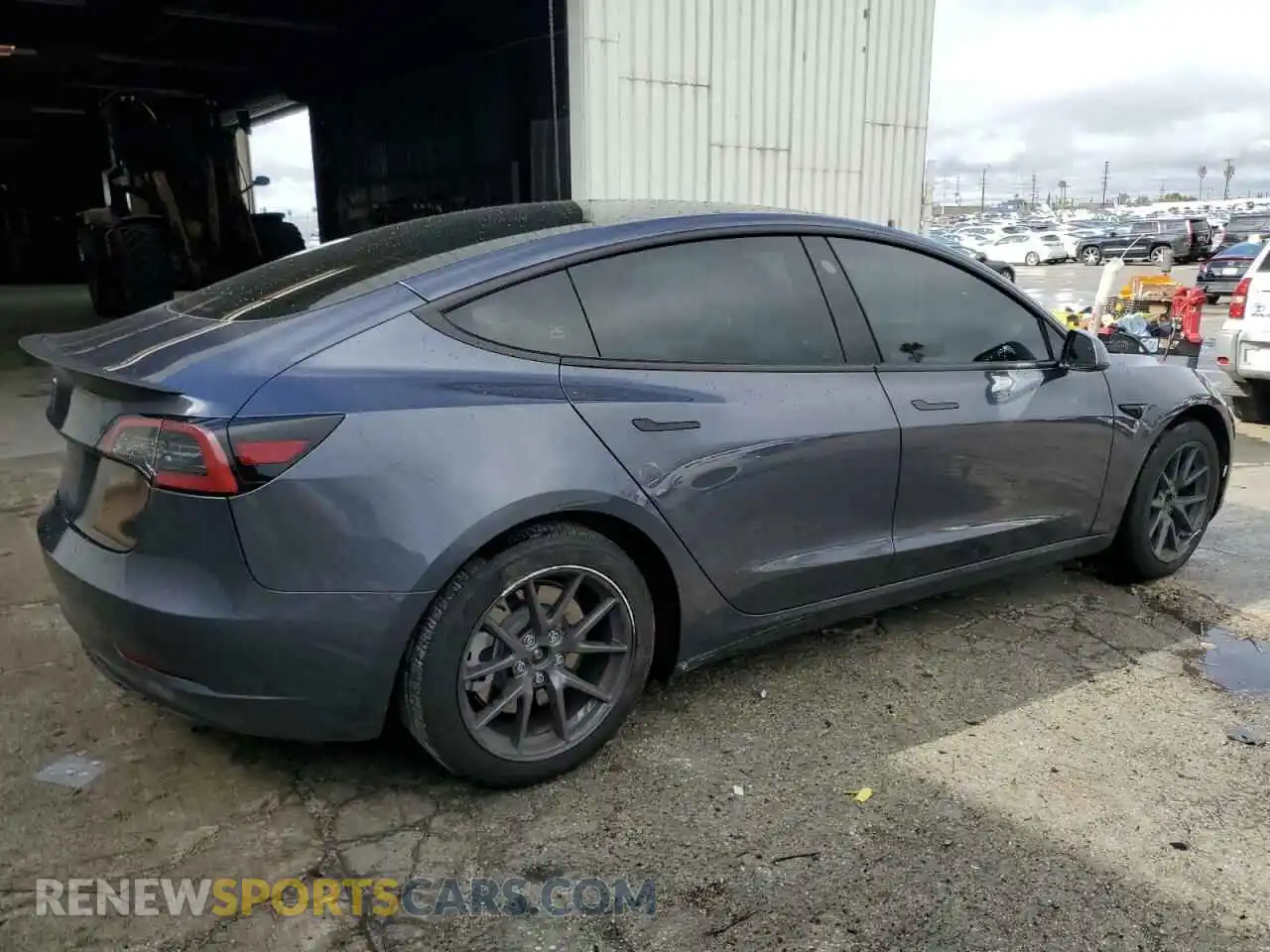 3 Photograph of a damaged car 5YJ3E1EA7PF695756 TESLA MODEL 3 2023
