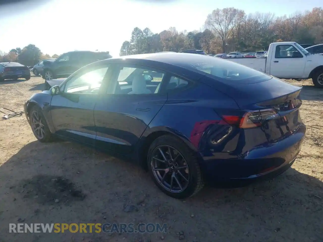 2 Photograph of a damaged car 5YJ3E1EA7PF695966 TESLA MODEL 3 2023