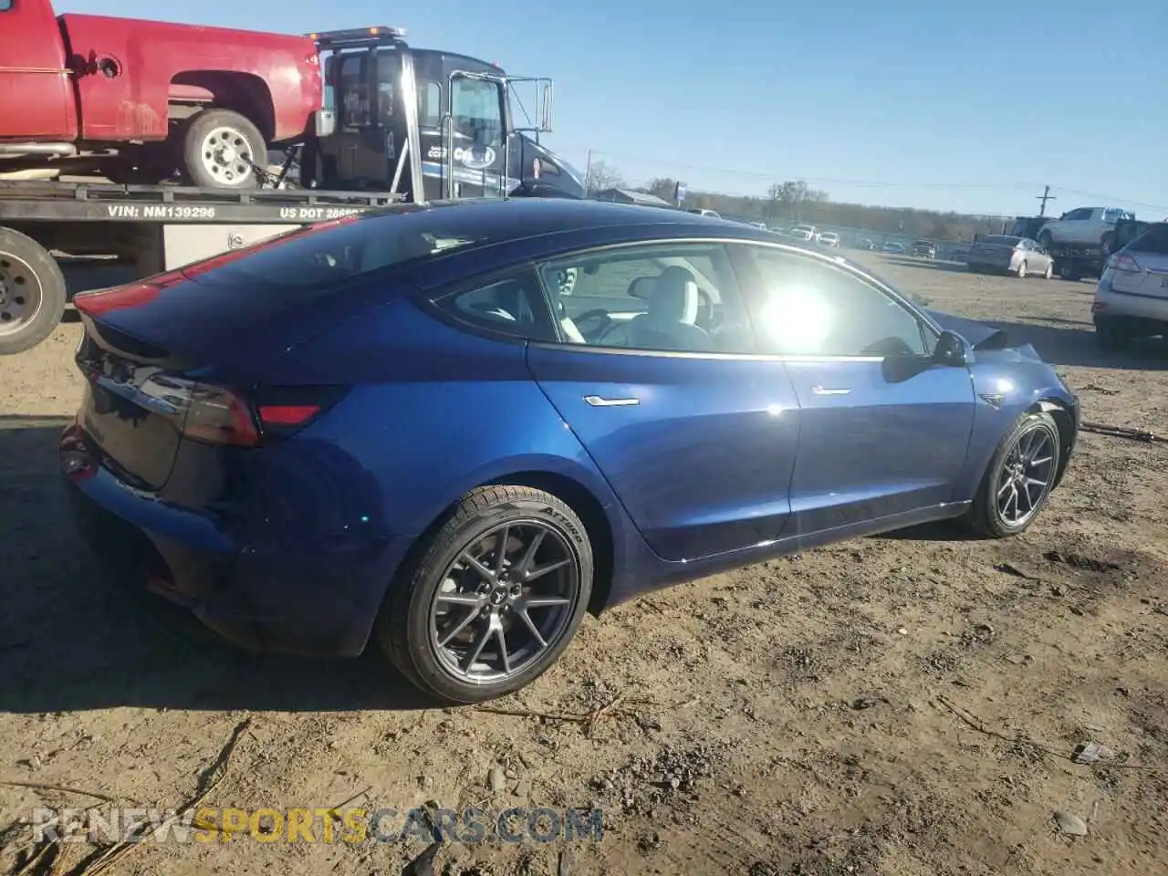 3 Photograph of a damaged car 5YJ3E1EA7PF695966 TESLA MODEL 3 2023
