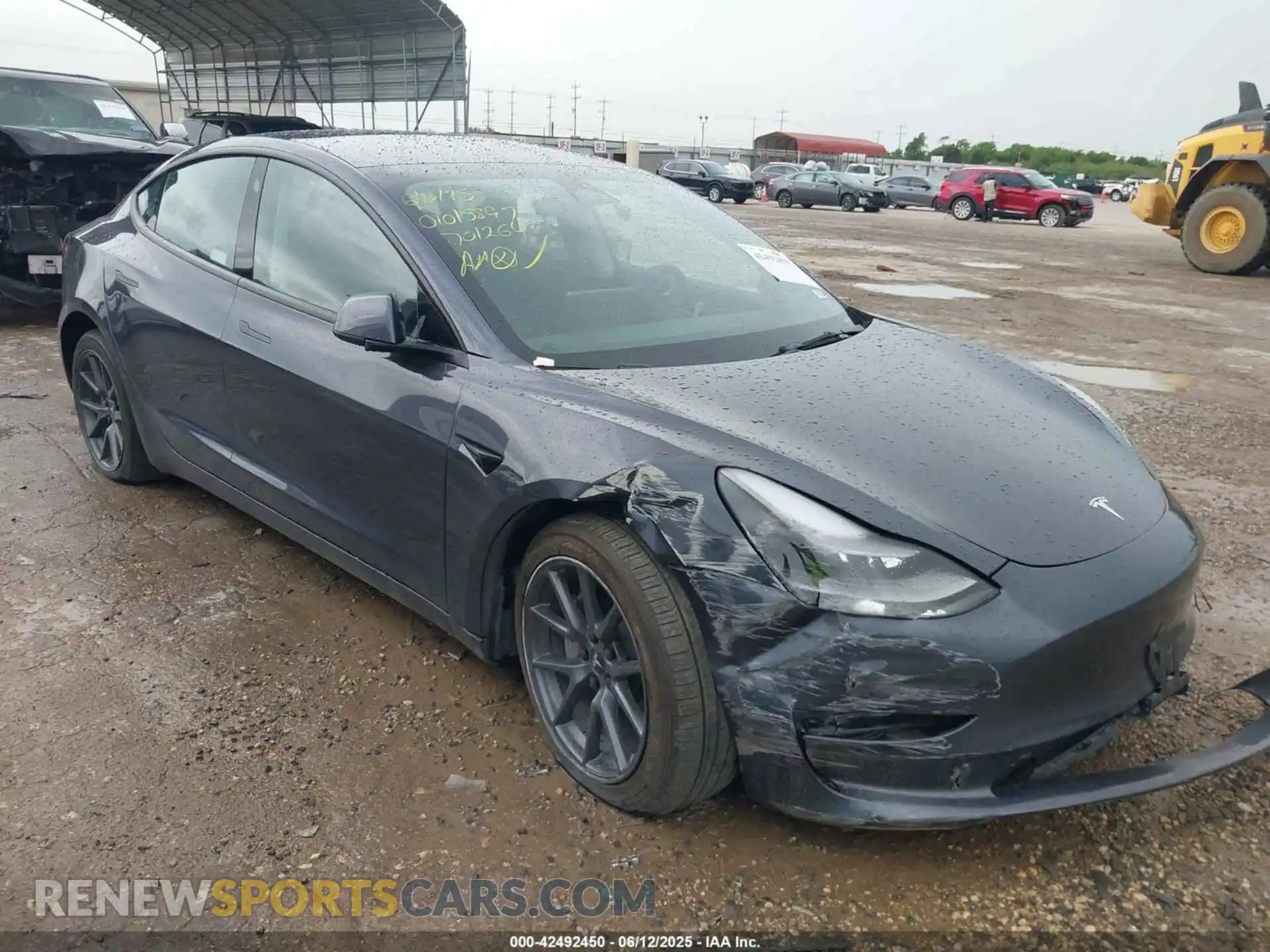 1 Photograph of a damaged car 5YJ3E1EA7PF701264 TESLA MODEL 3 2023