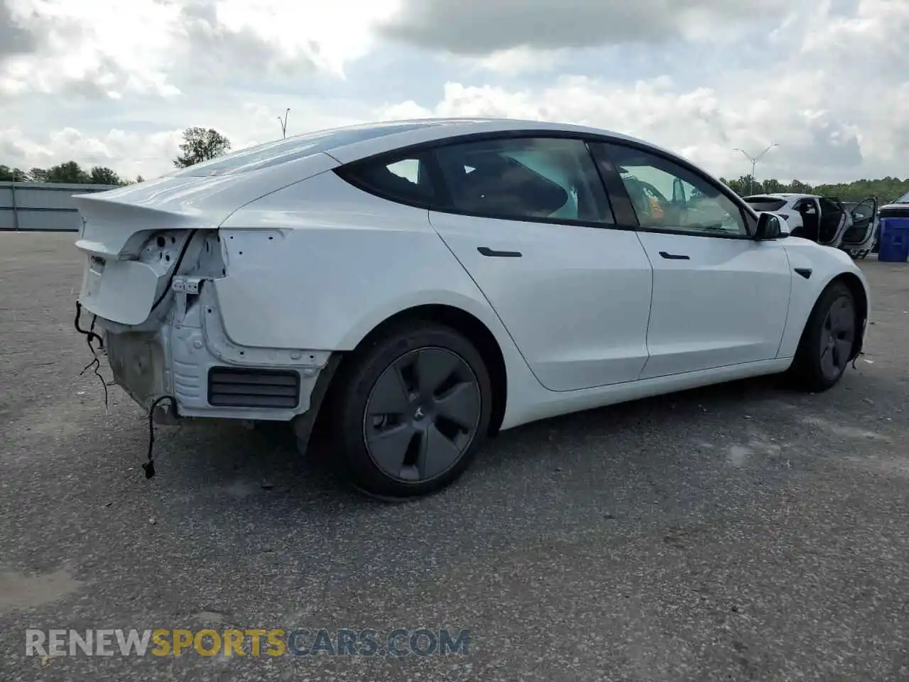 3 Photograph of a damaged car 5YJ3E1EA8PF382103 TESLA MODEL 3 2023