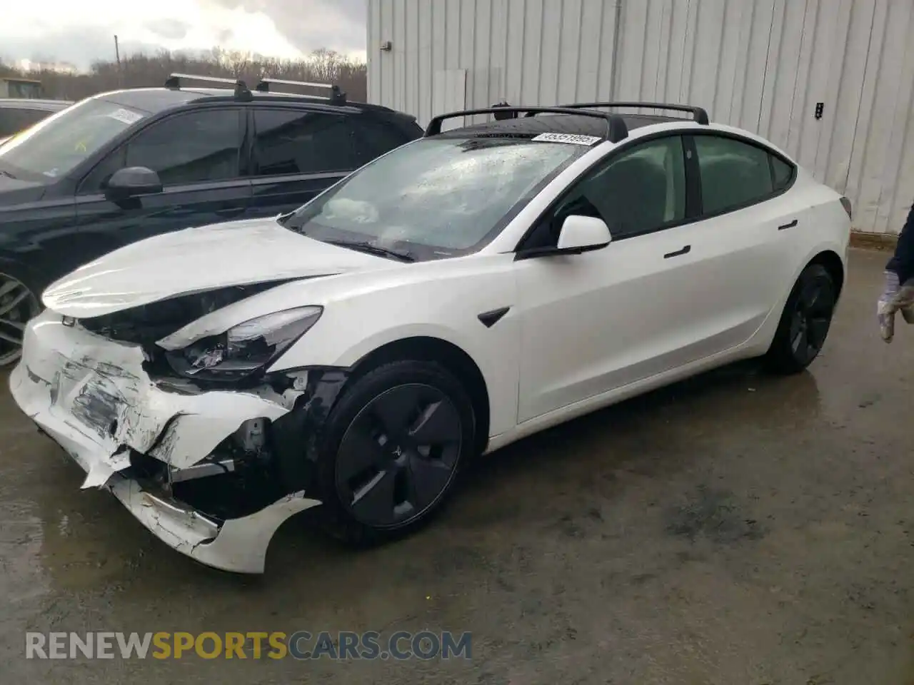 1 Photograph of a damaged car 5YJ3E1EA8PF401149 TESLA MODEL 3 2023