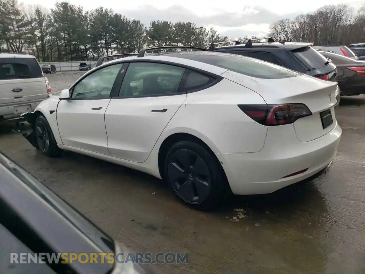 2 Photograph of a damaged car 5YJ3E1EA8PF401149 TESLA MODEL 3 2023