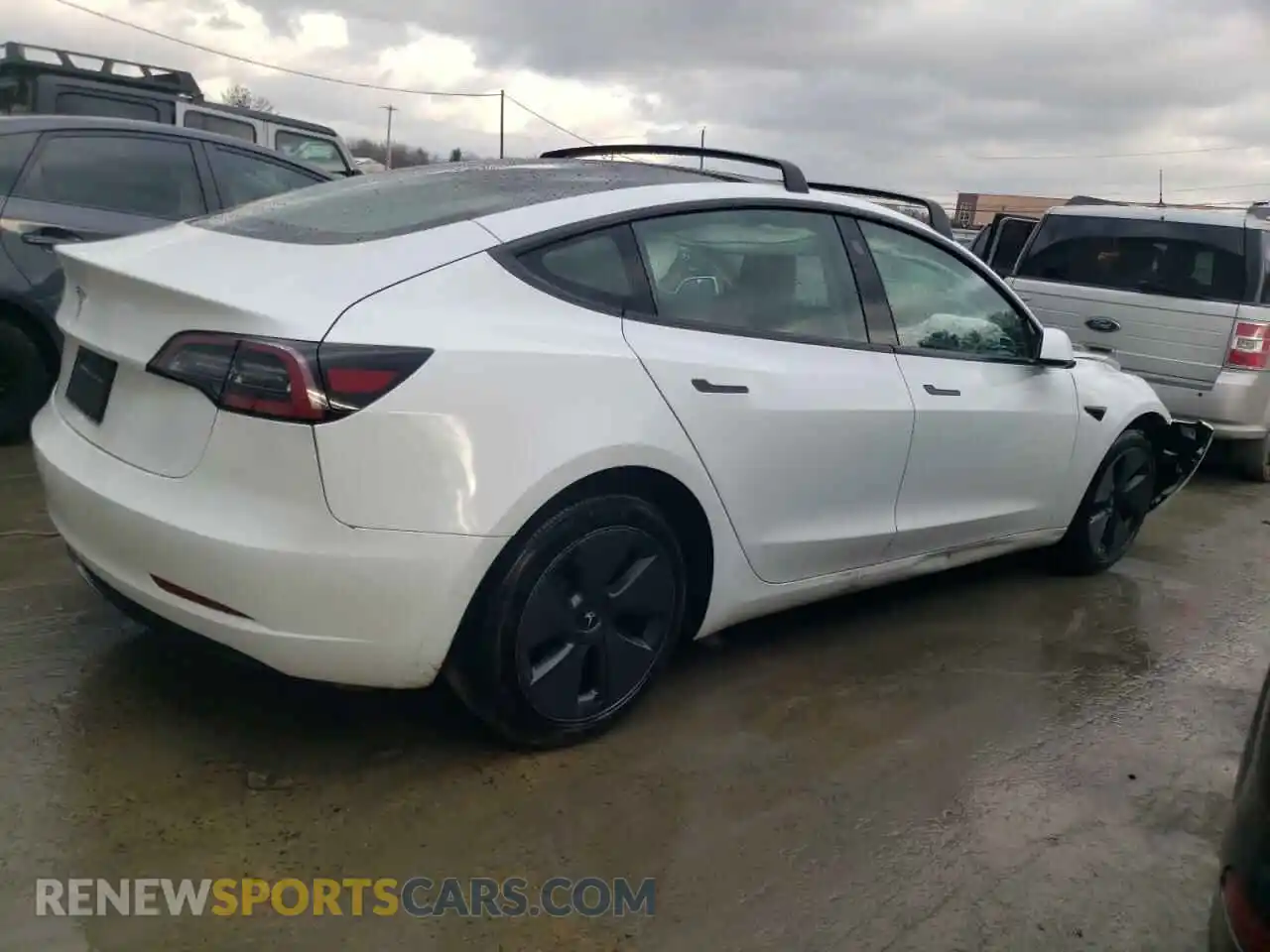 3 Photograph of a damaged car 5YJ3E1EA8PF401149 TESLA MODEL 3 2023
