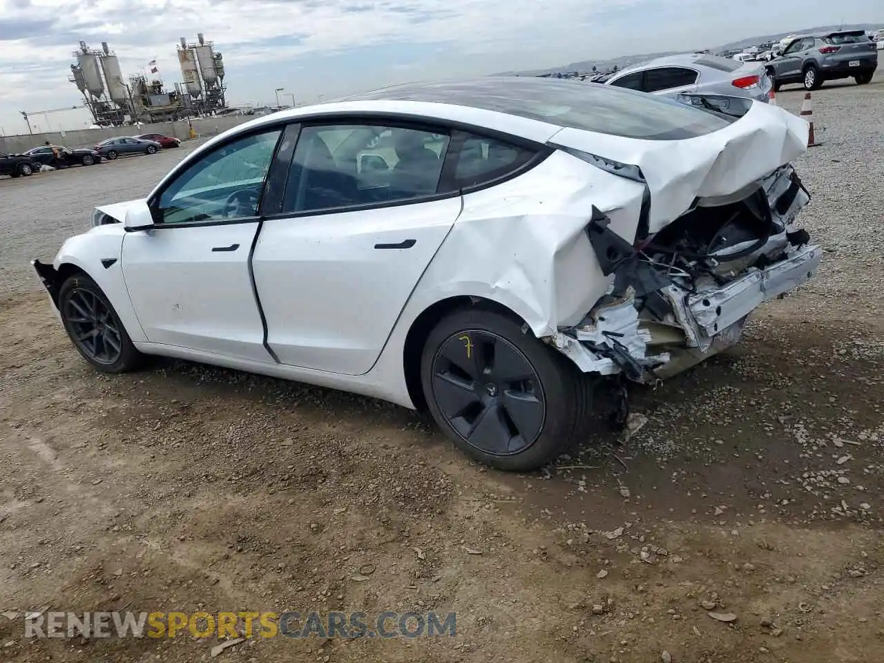 2 Фотография поврежденного автомобиля 5YJ3E1EA8PF406867 TESLA MODEL 3 2023