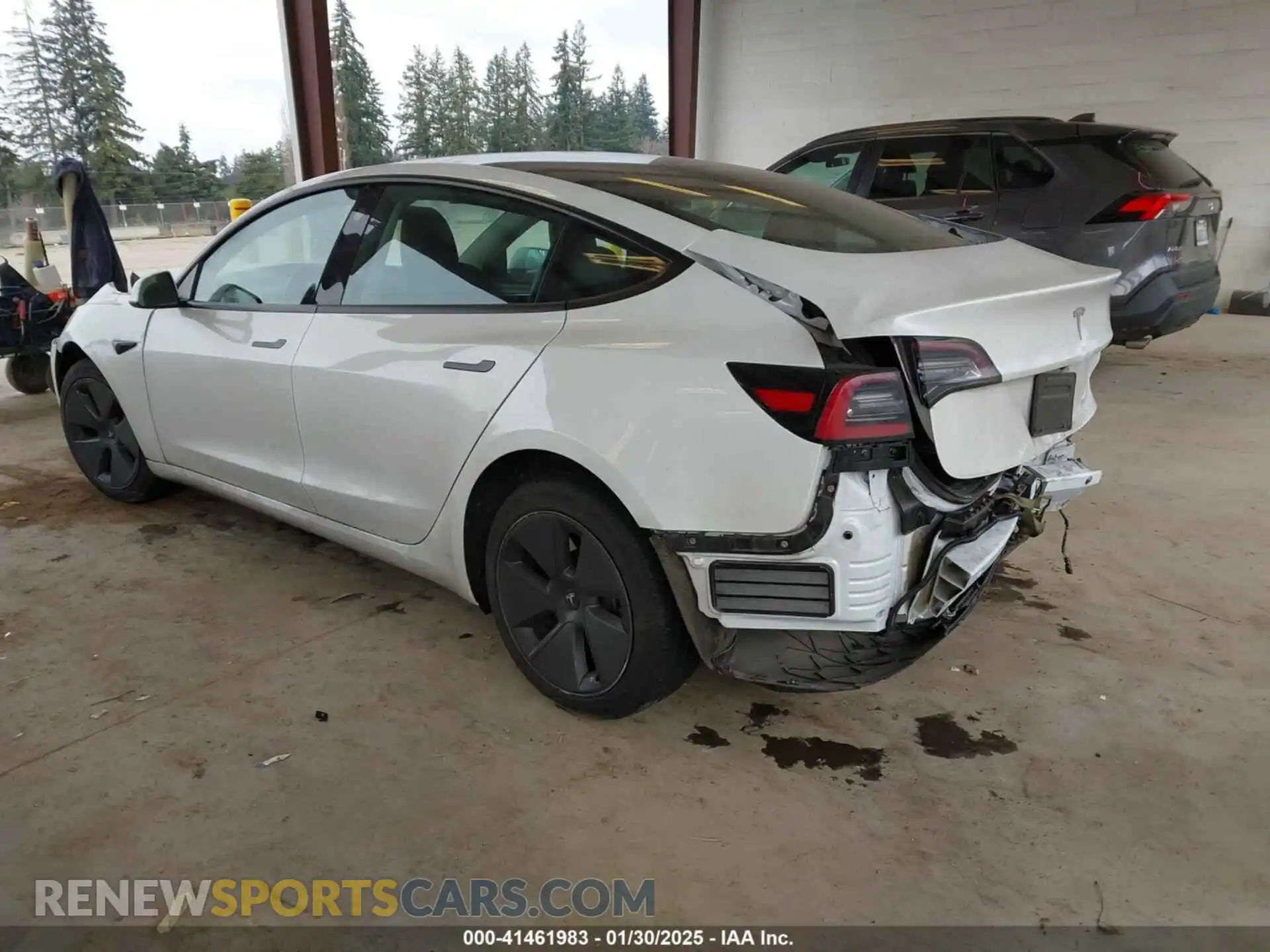 3 Photograph of a damaged car 5YJ3E1EA8PF412166 TESLA MODEL 3 2023