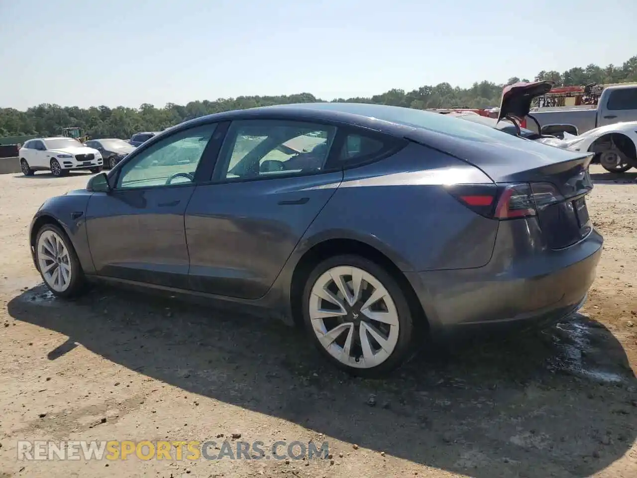 2 Photograph of a damaged car 5YJ3E1EA8PF437911 TESLA MODEL 3 2023