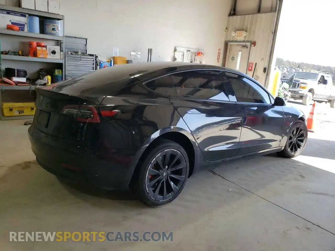3 Photograph of a damaged car 5YJ3E1EA8PF446835 TESLA MODEL 3 2023