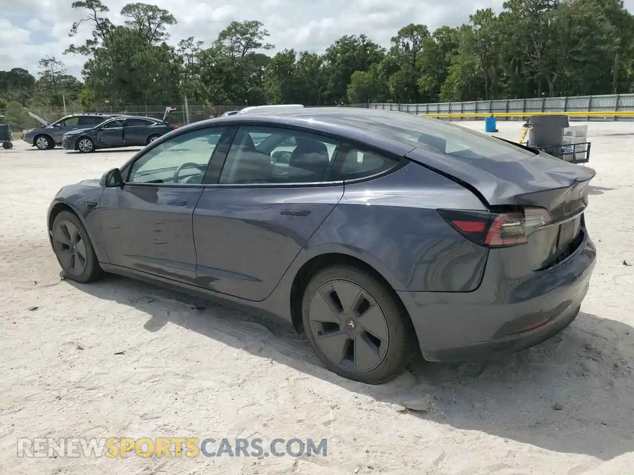 2 Photograph of a damaged car 5YJ3E1EA8PF448309 TESLA MODEL 3 2023