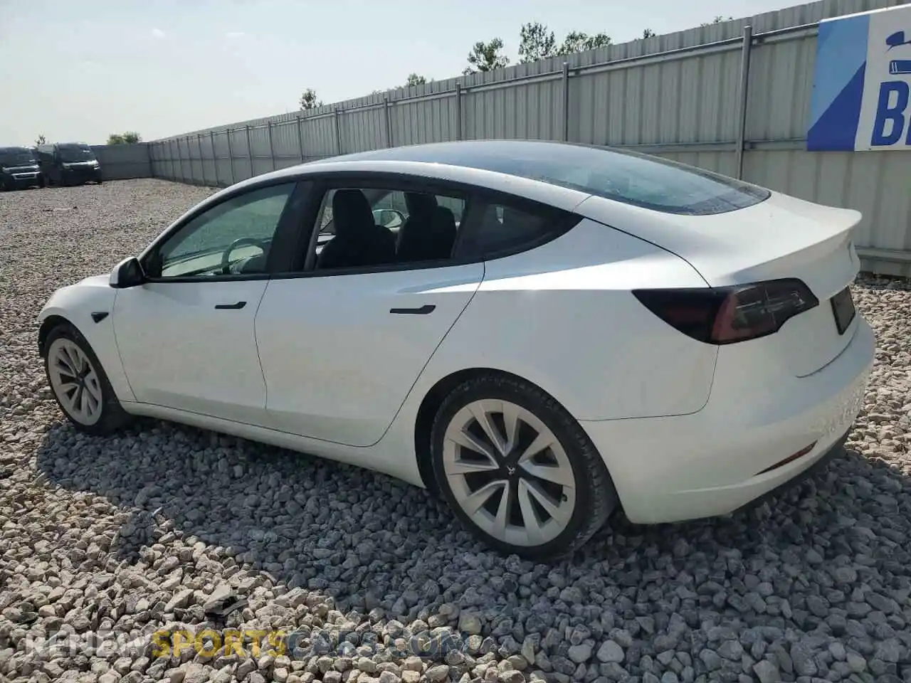 2 Photograph of a damaged car 5YJ3E1EA8PF449797 TESLA MODEL 3 2023
