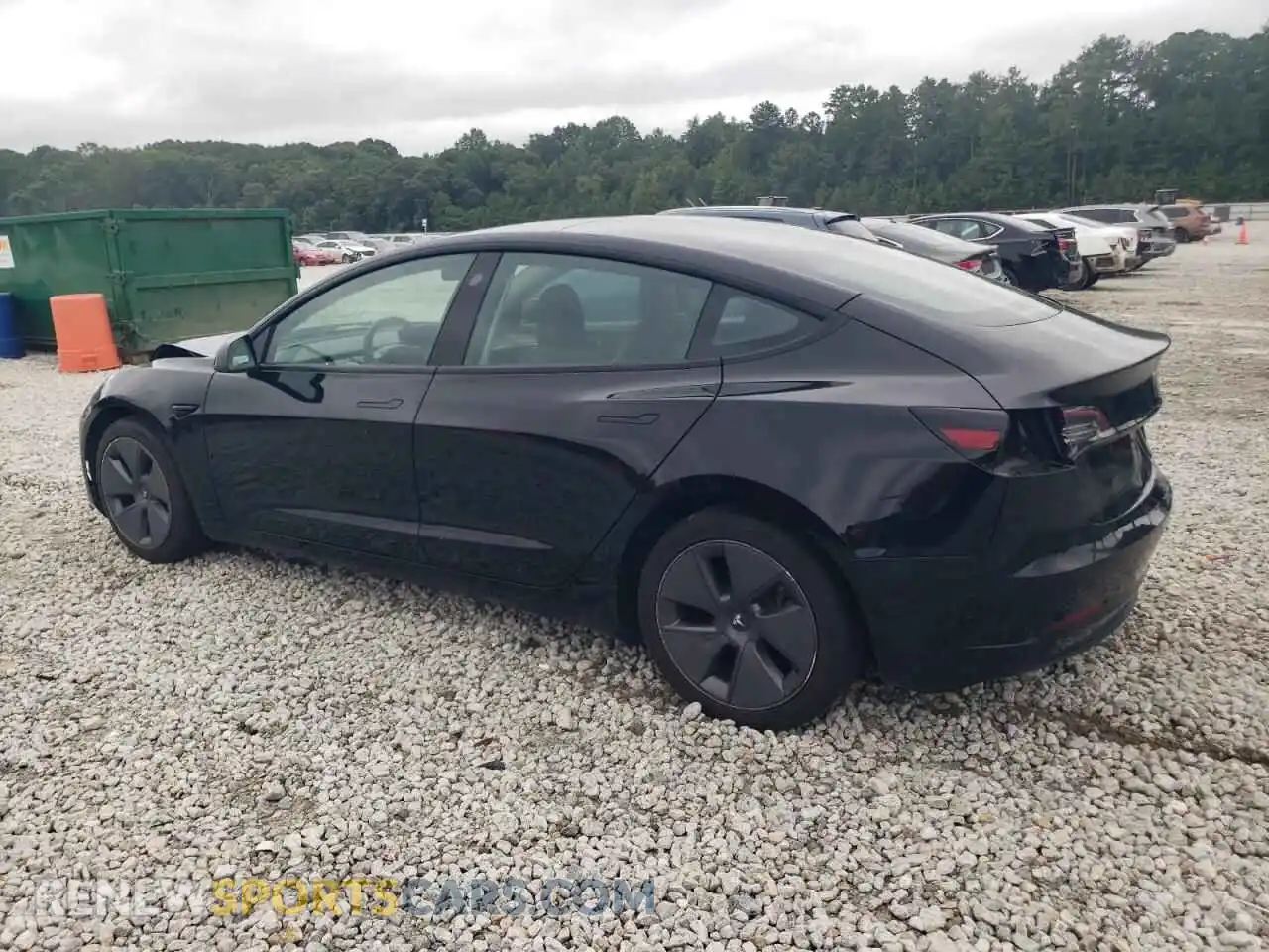 2 Photograph of a damaged car 5YJ3E1EA8PF452568 TESLA MODEL 3 2023