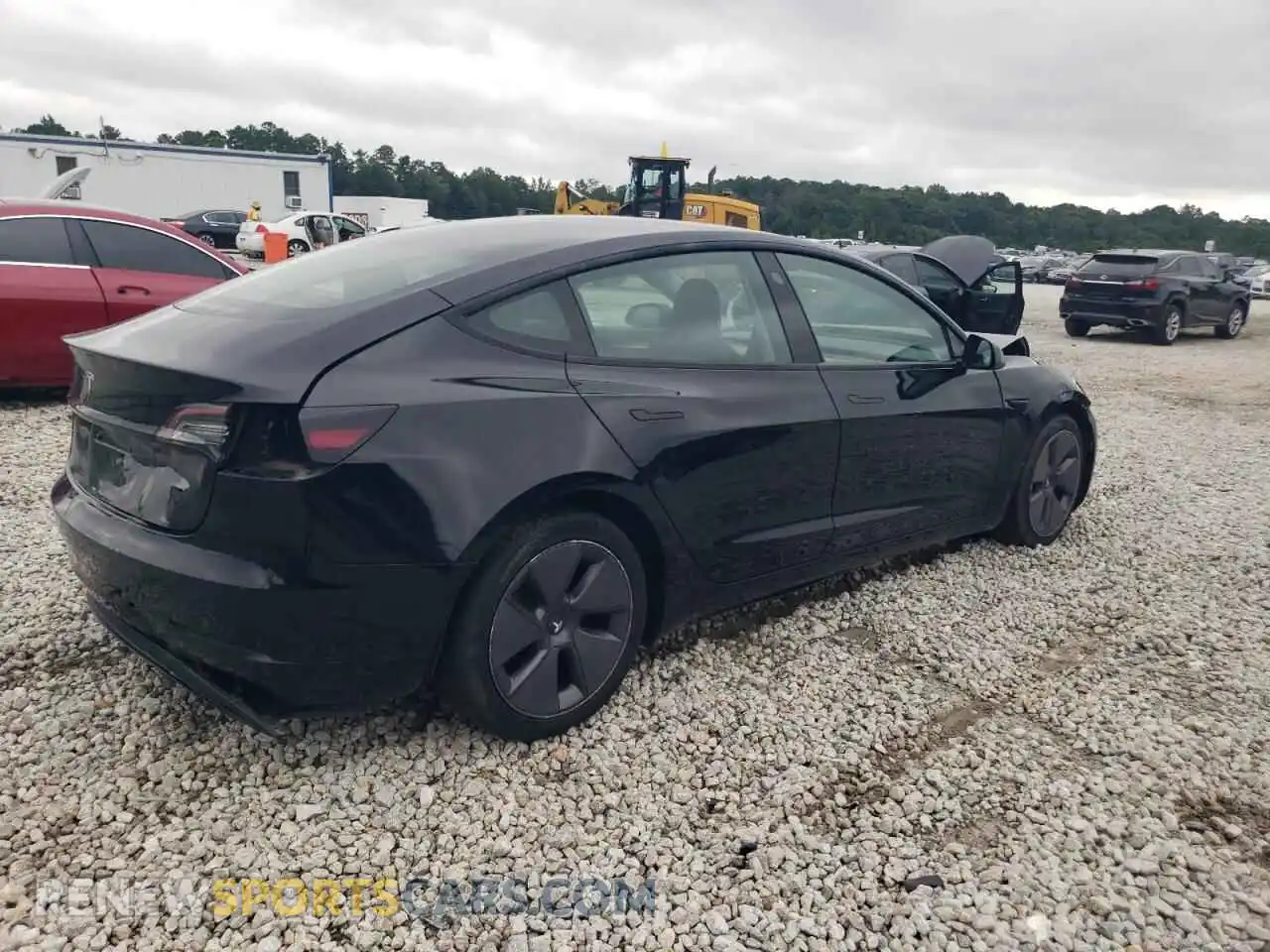 3 Photograph of a damaged car 5YJ3E1EA8PF452568 TESLA MODEL 3 2023