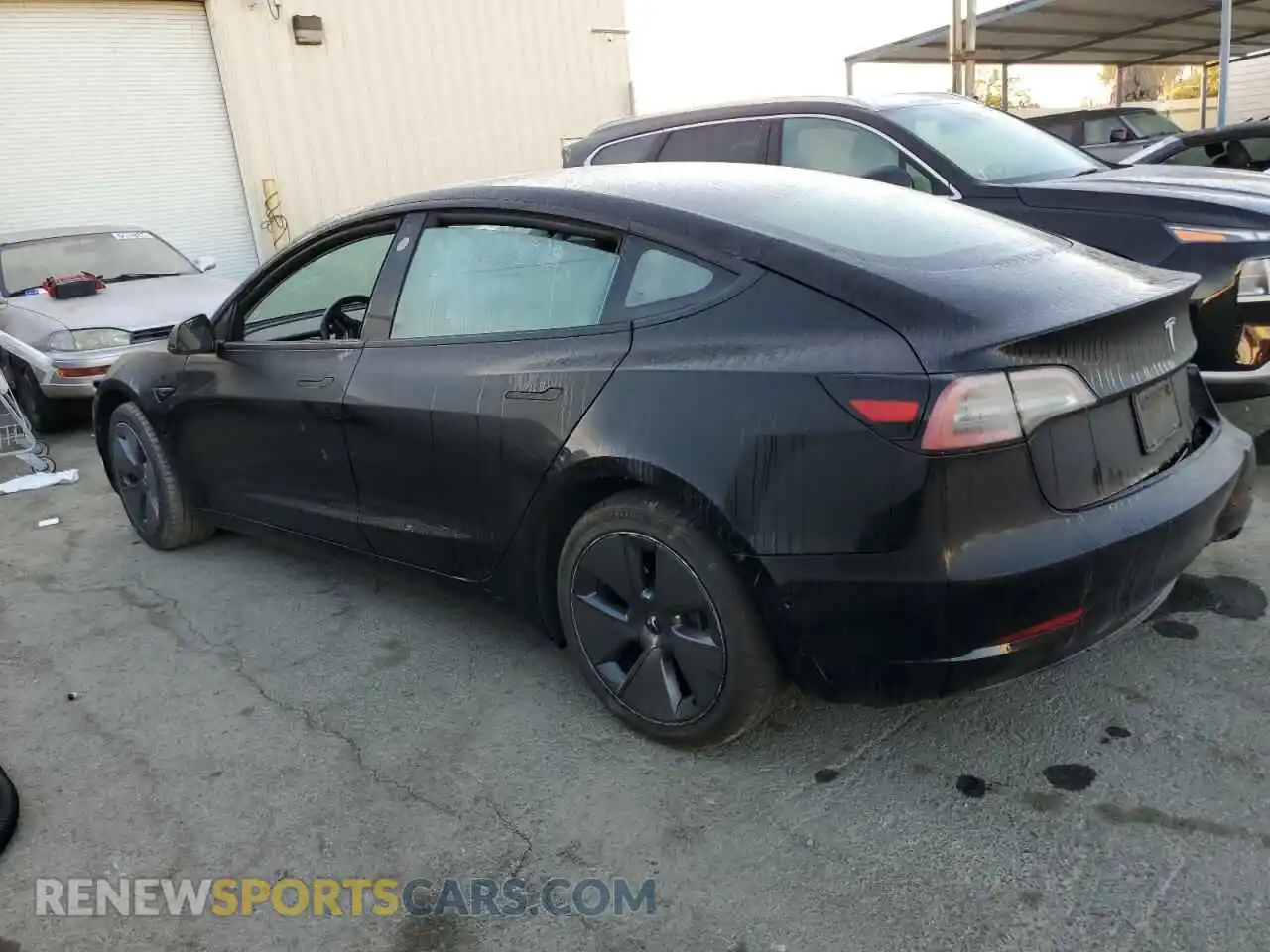 2 Photograph of a damaged car 5YJ3E1EA8PF459519 TESLA MODEL 3 2023