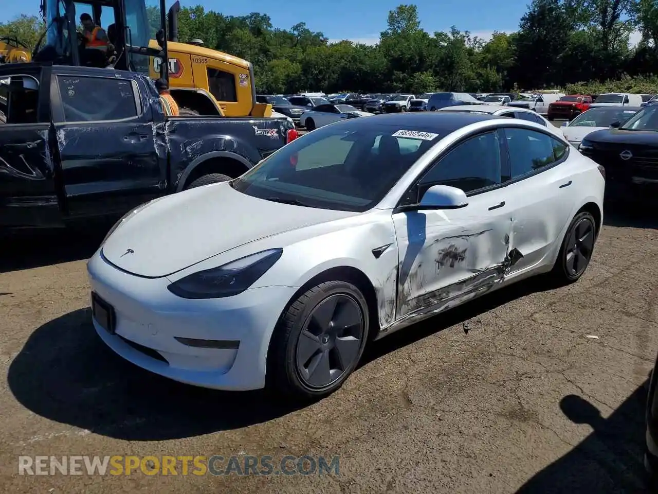 1 fotografías del automóvil dañado 5YJ3E1EA8PF501672 TESLA MODEL 3 2023