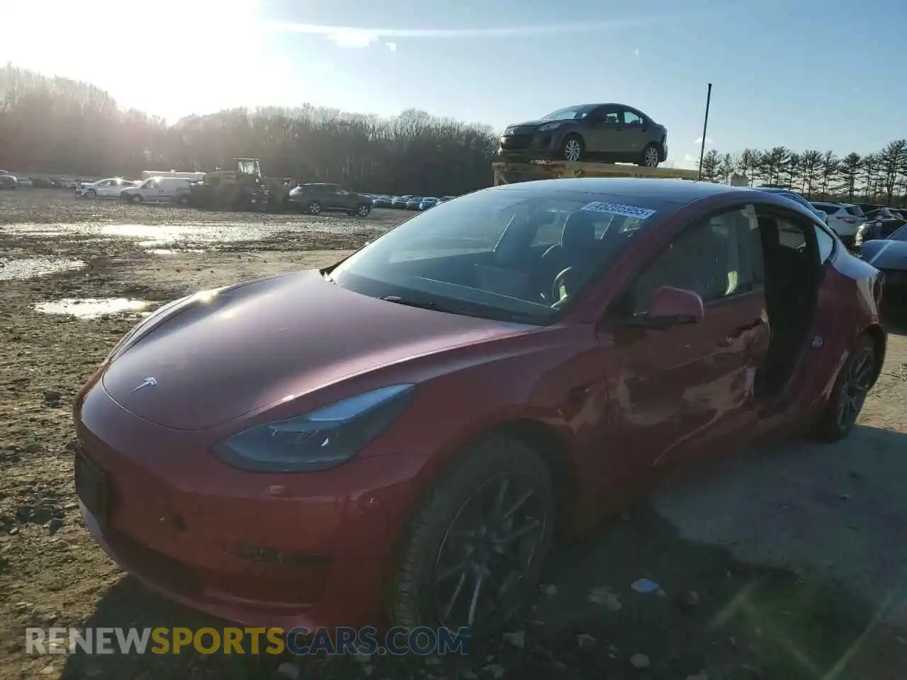 1 Photograph of a damaged car 5YJ3E1EA8PF508671 TESLA MODEL 3 2023