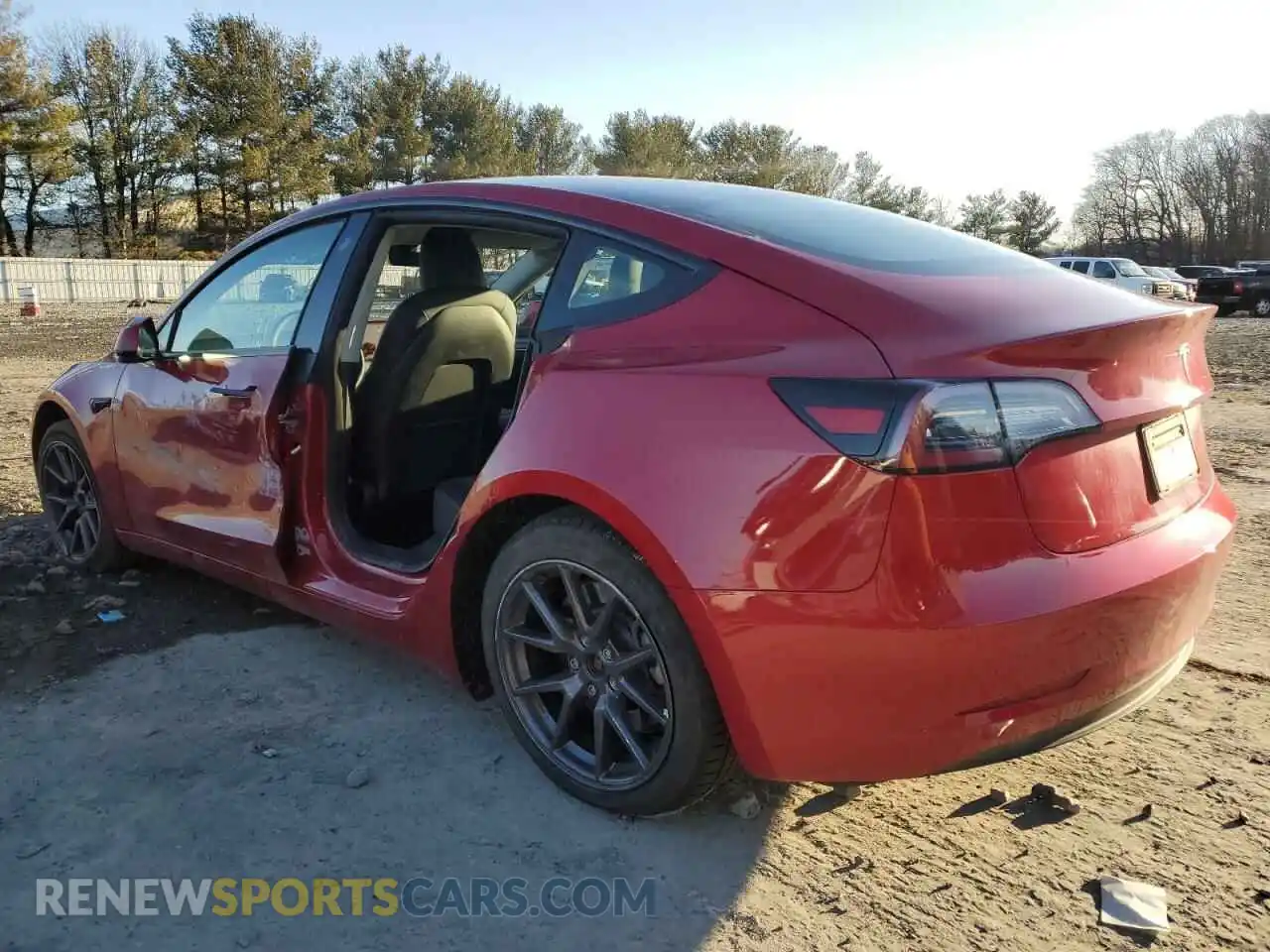 2 Photograph of a damaged car 5YJ3E1EA8PF508671 TESLA MODEL 3 2023