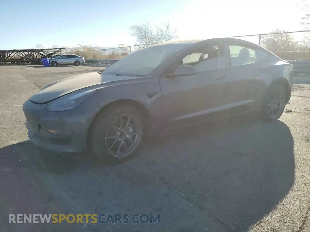 1 Photograph of a damaged car 5YJ3E1EA8PF545672 TESLA MODEL 3 2023
