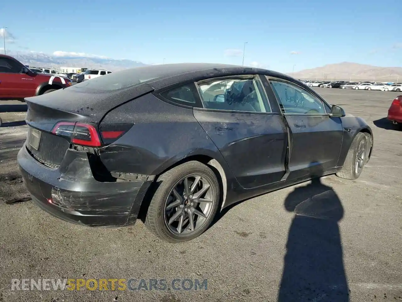 3 Photograph of a damaged car 5YJ3E1EA8PF545672 TESLA MODEL 3 2023