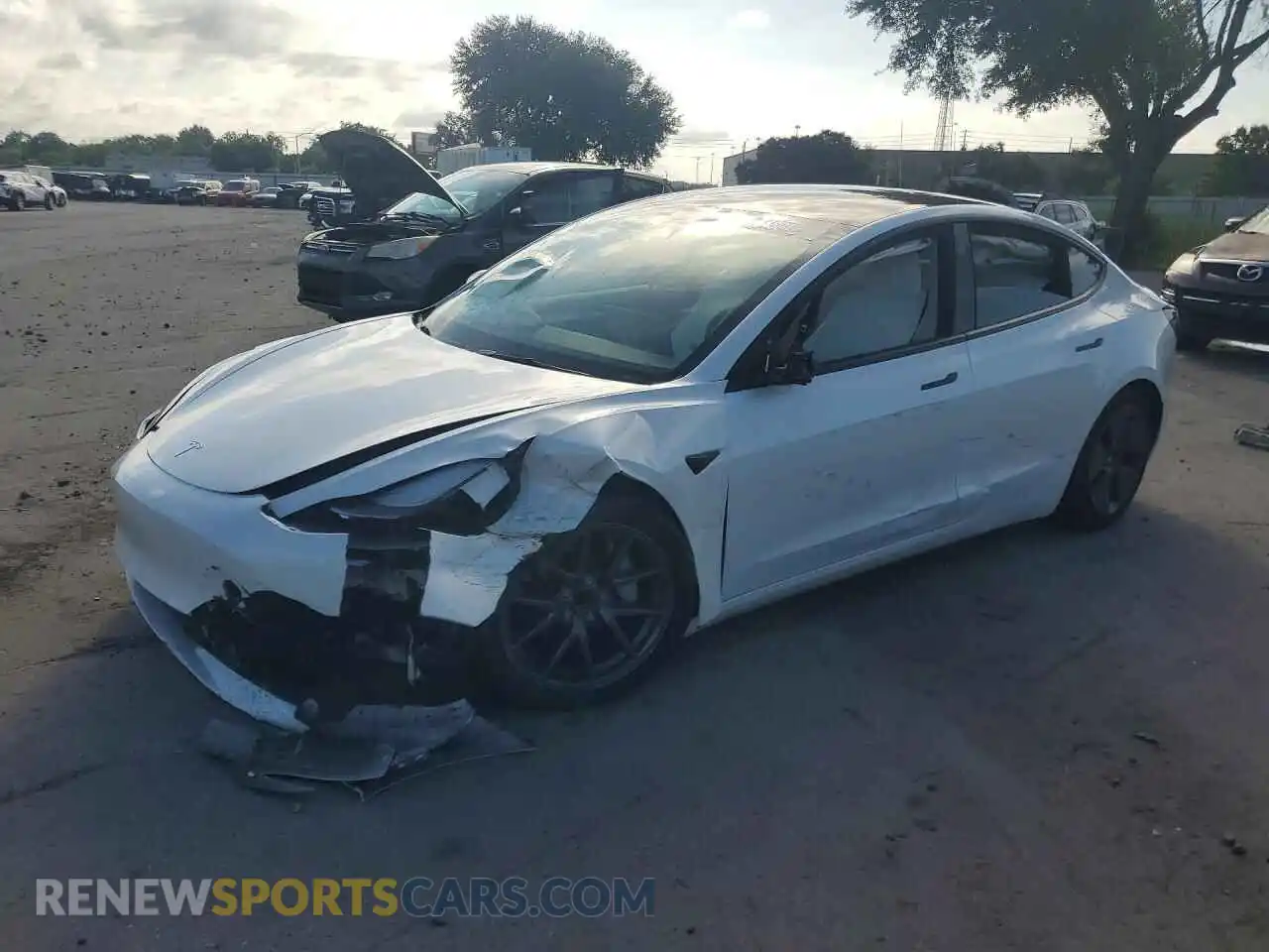 1 fotografías del automóvil dañado 5YJ3E1EA8PF573116 TESLA MODEL 3 2023