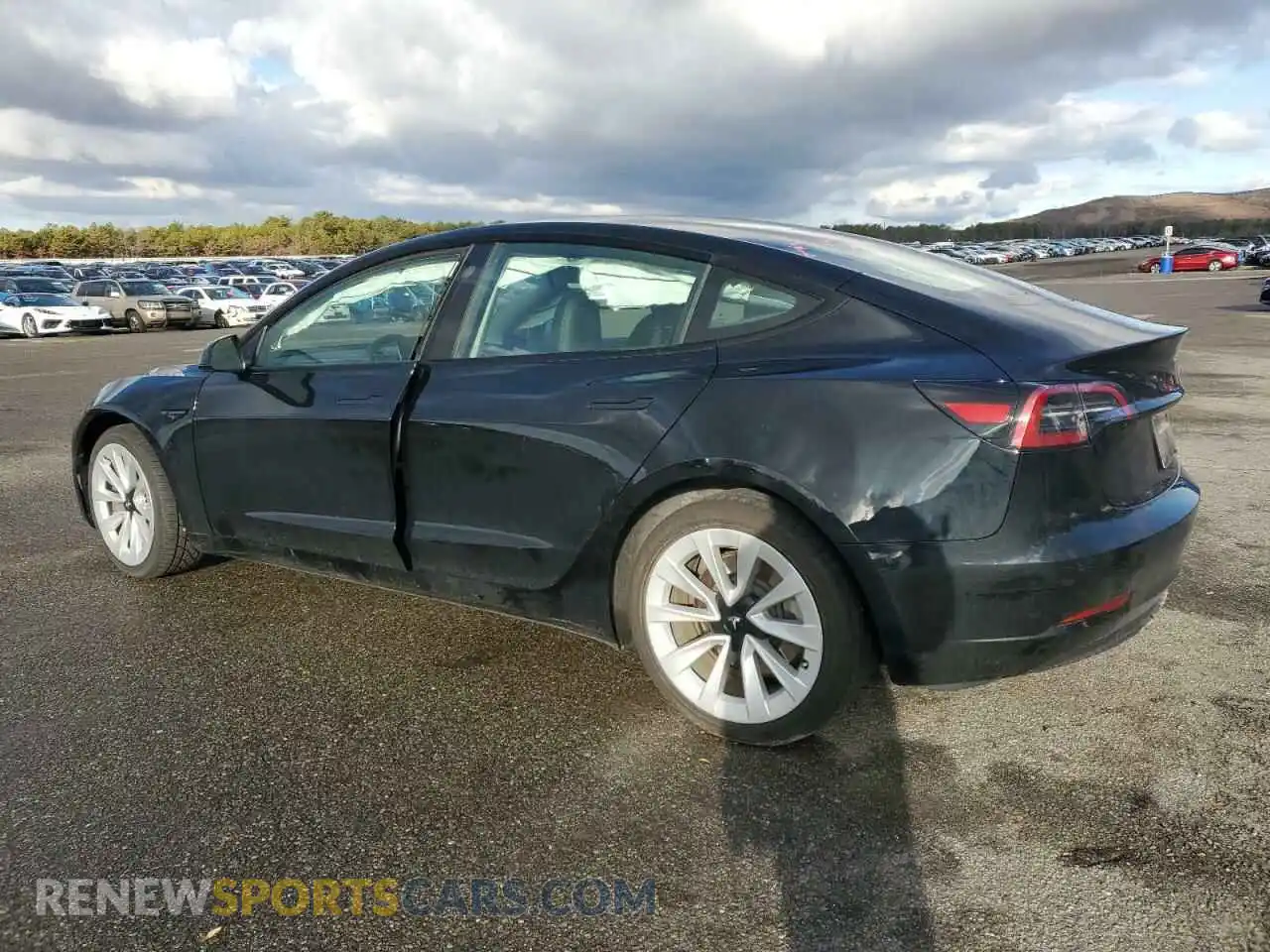 2 Photograph of a damaged car 5YJ3E1EA8PF594189 TESLA MODEL 3 2023