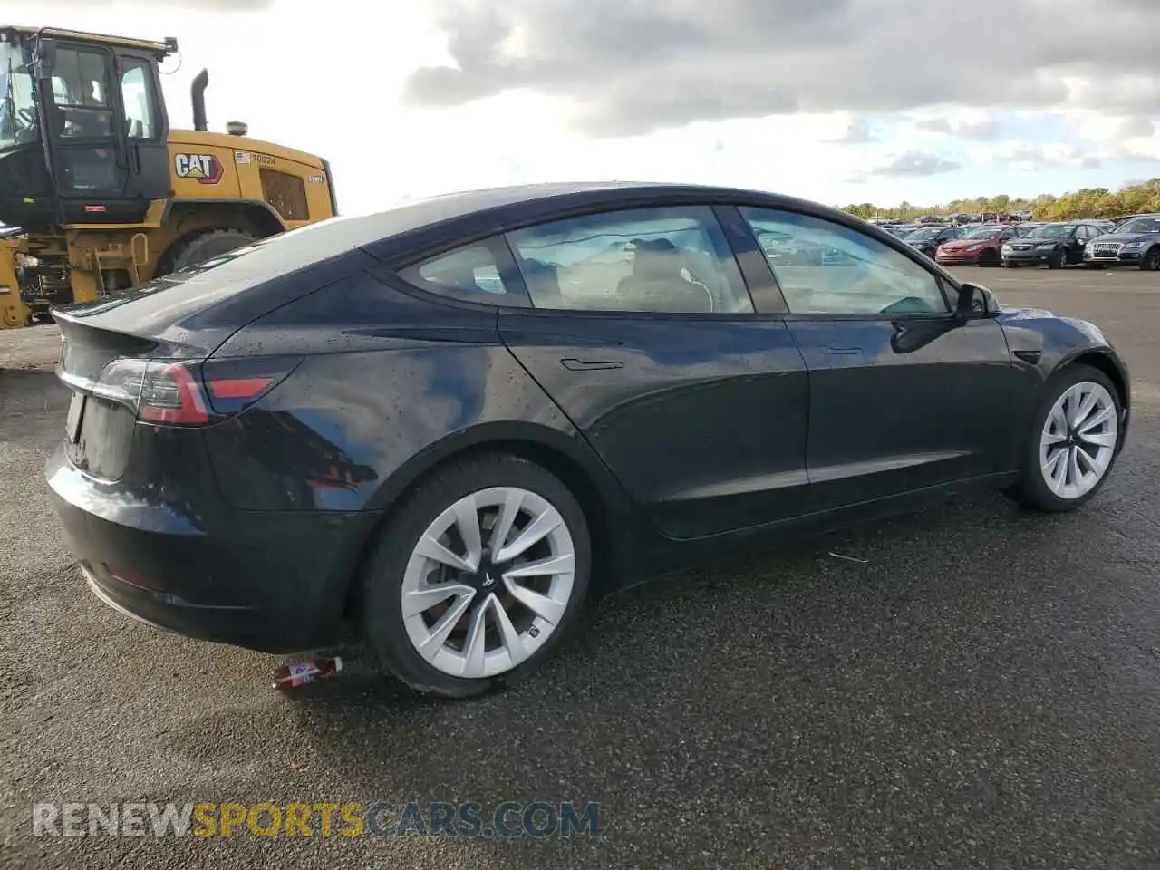 3 Photograph of a damaged car 5YJ3E1EA8PF594189 TESLA MODEL 3 2023