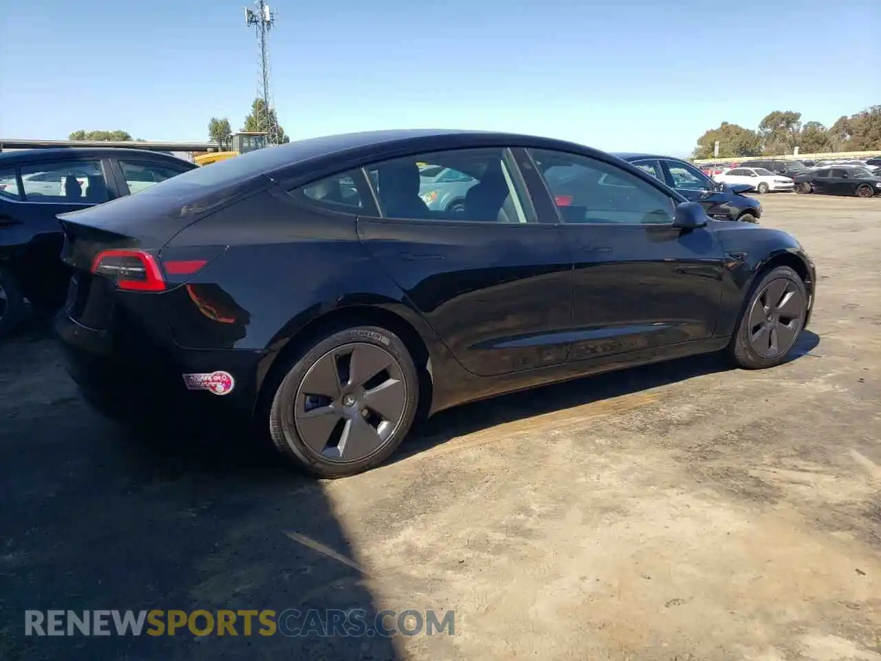 3 Photograph of a damaged car 5YJ3E1EA8PF607068 TESLA MODEL 3 2023