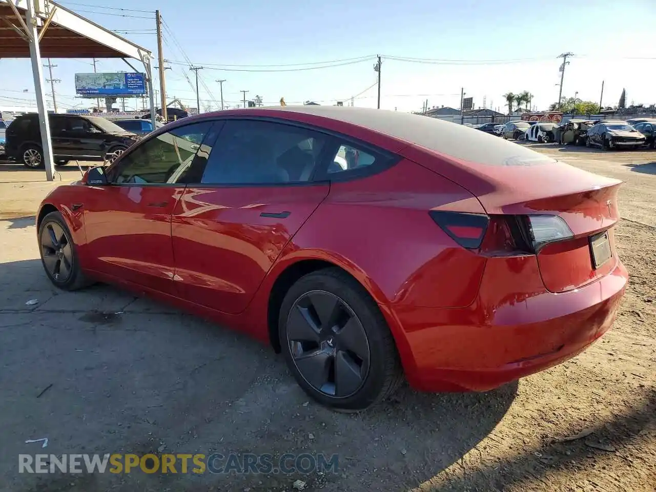 2 Photograph of a damaged car 5YJ3E1EA8PF614716 TESLA MODEL 3 2023