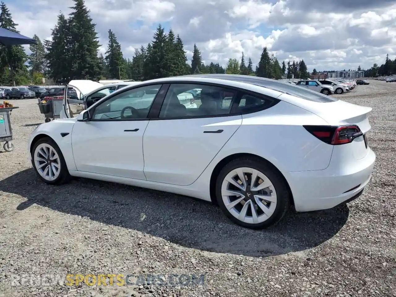 2 Photograph of a damaged car 5YJ3E1EA8PF644881 TESLA MODEL 3 2023