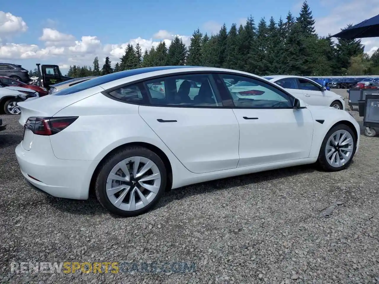 3 Photograph of a damaged car 5YJ3E1EA8PF644881 TESLA MODEL 3 2023