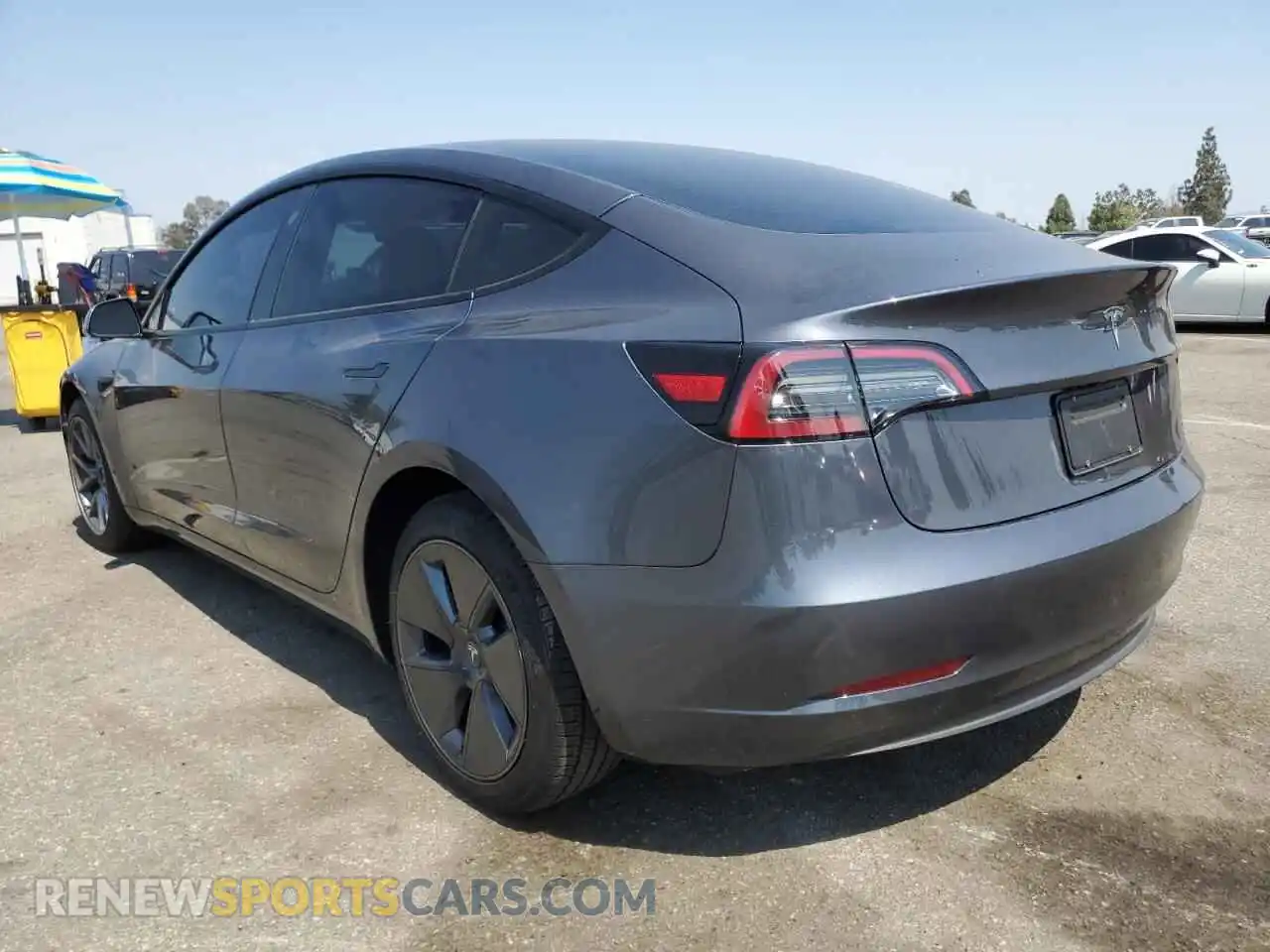 2 Photograph of a damaged car 5YJ3E1EA8PF668260 TESLA MODEL 3 2023