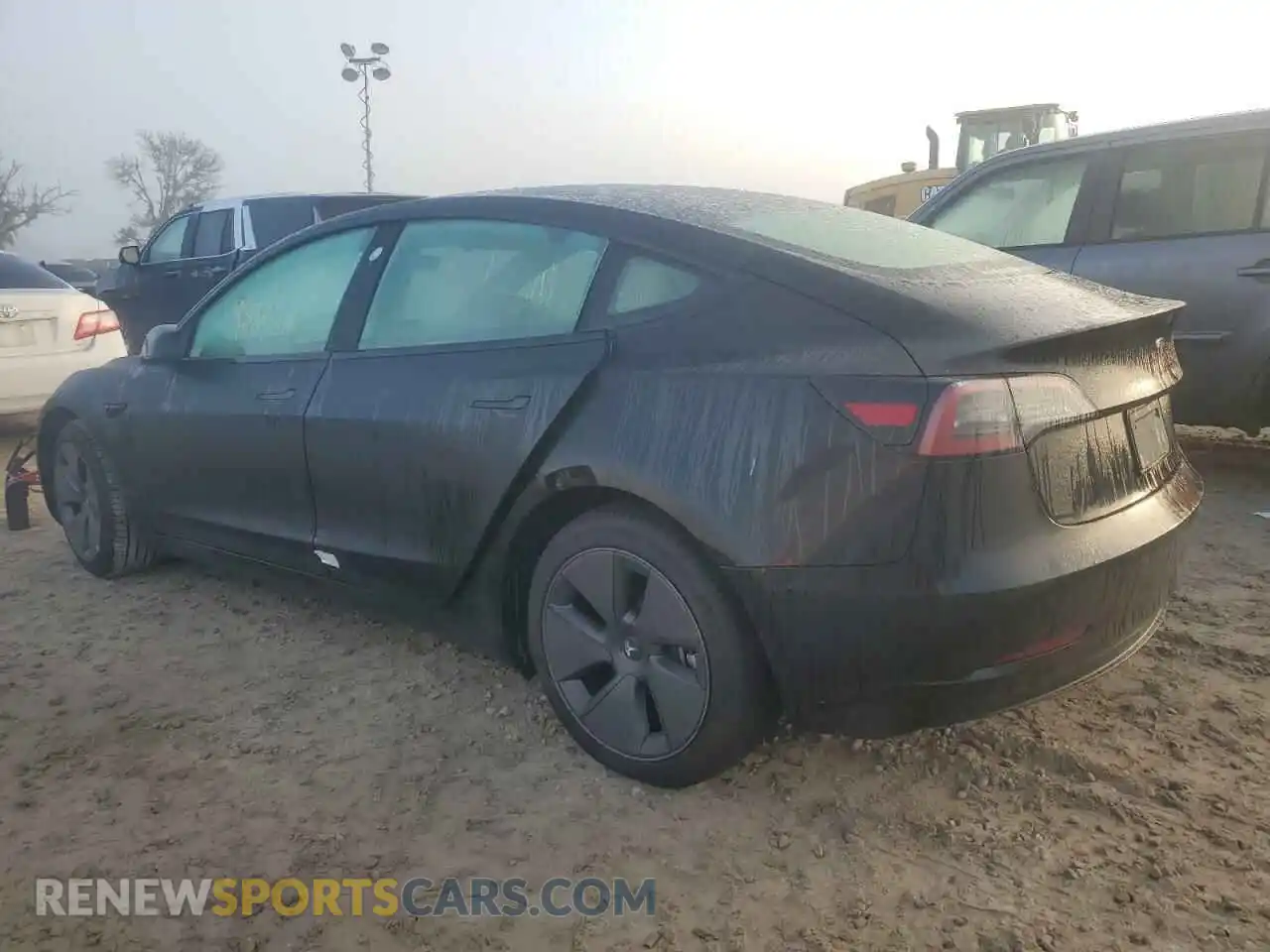 2 fotografías del automóvil dañado 5YJ3E1EA8PF680652 TESLA MODEL 3 2023