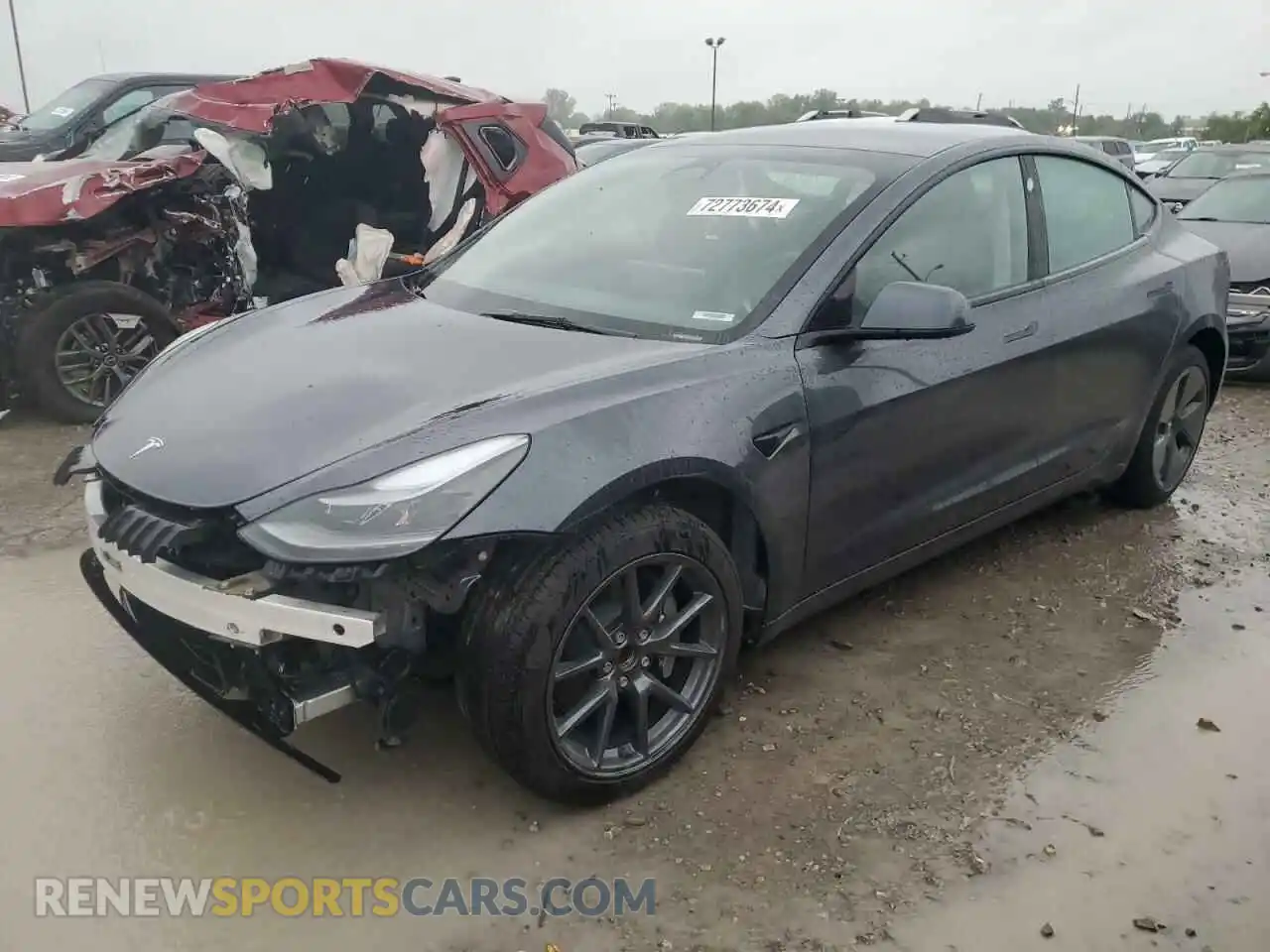 1 fotografías del automóvil dañado 5YJ3E1EA8PF683258 TESLA MODEL 3 2023