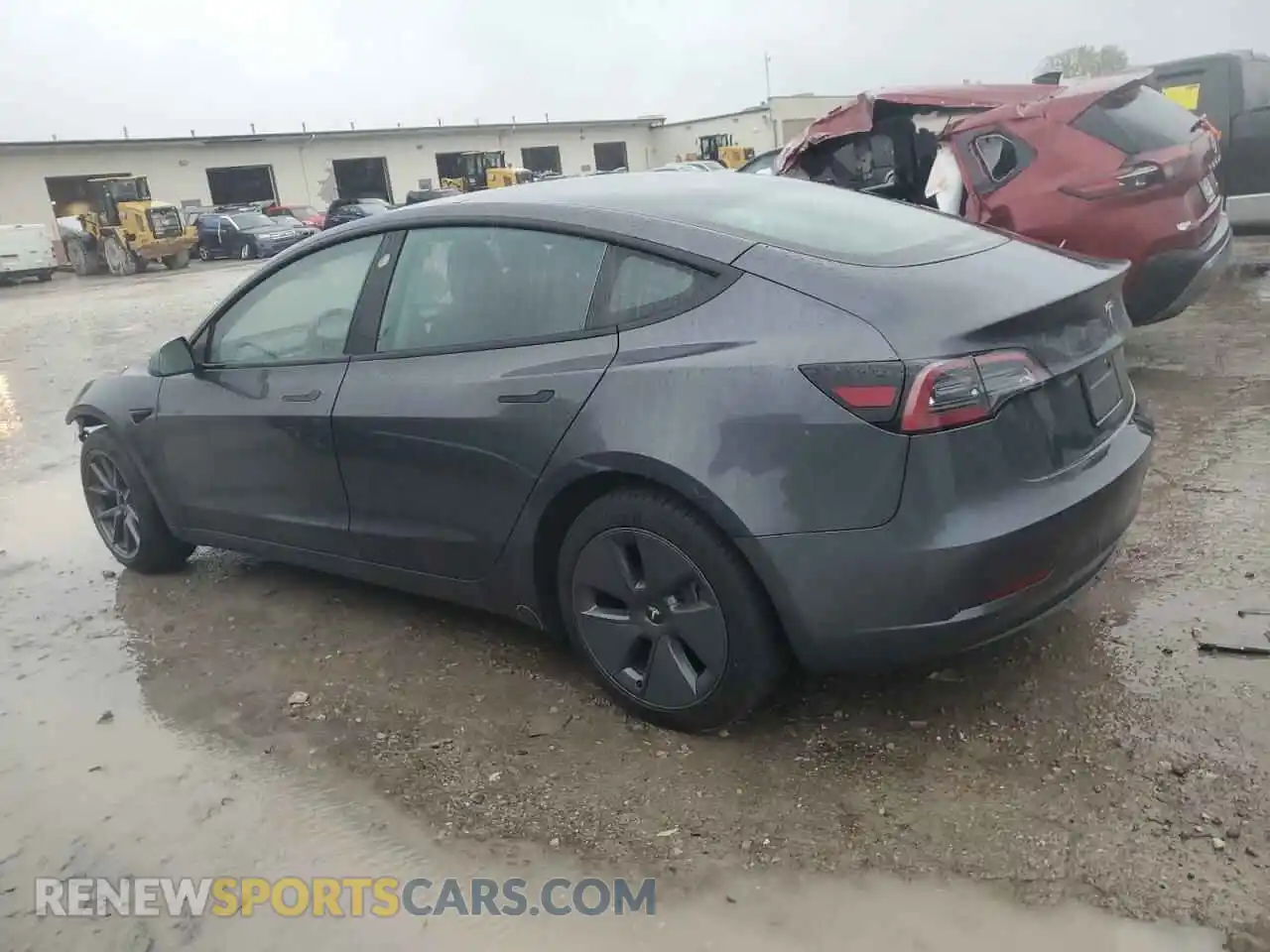 2 fotografías del automóvil dañado 5YJ3E1EA8PF683258 TESLA MODEL 3 2023