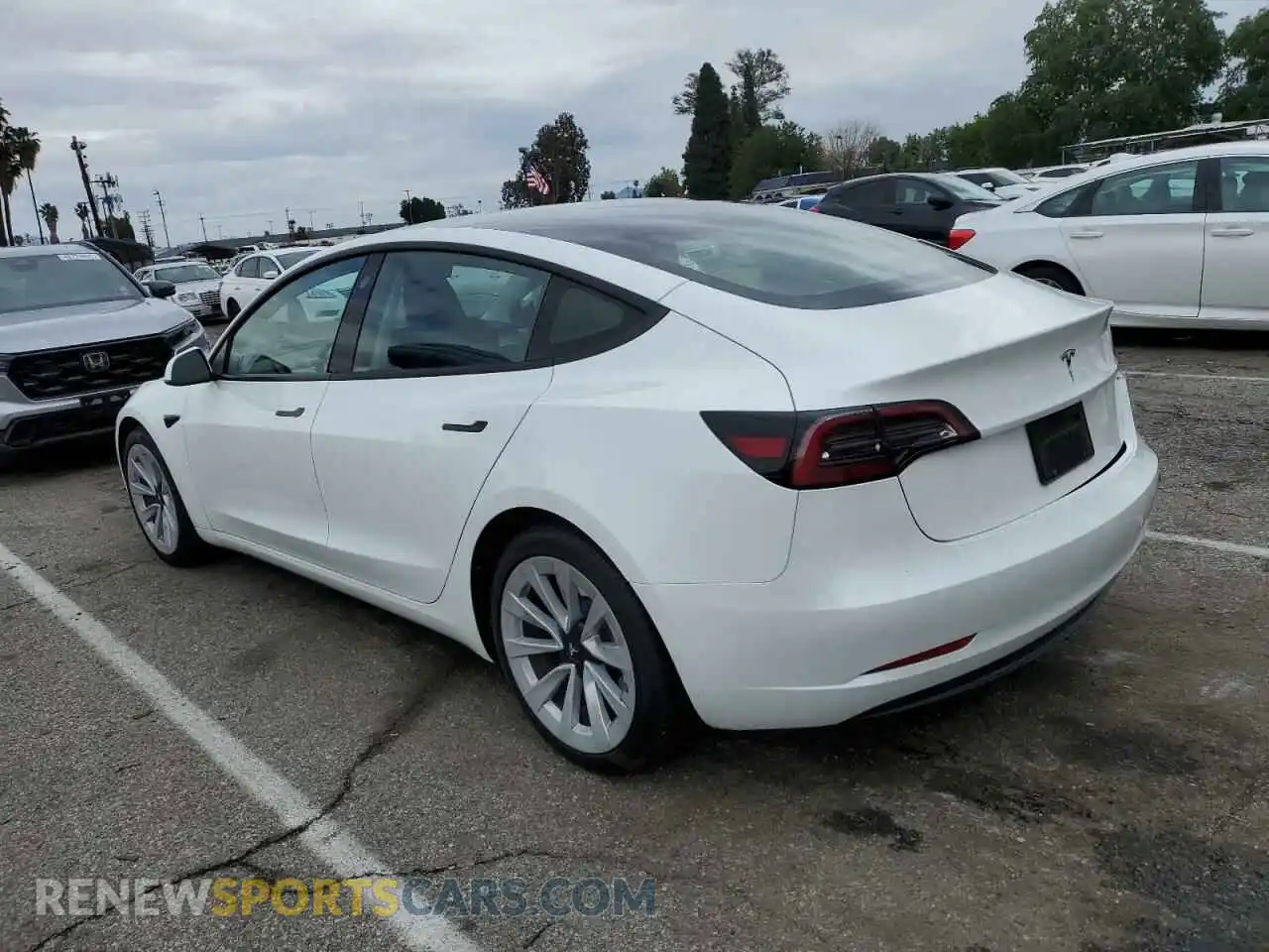 2 Фотография поврежденного автомобиля 5YJ3E1EA8PF683731 TESLA MODEL 3 2023