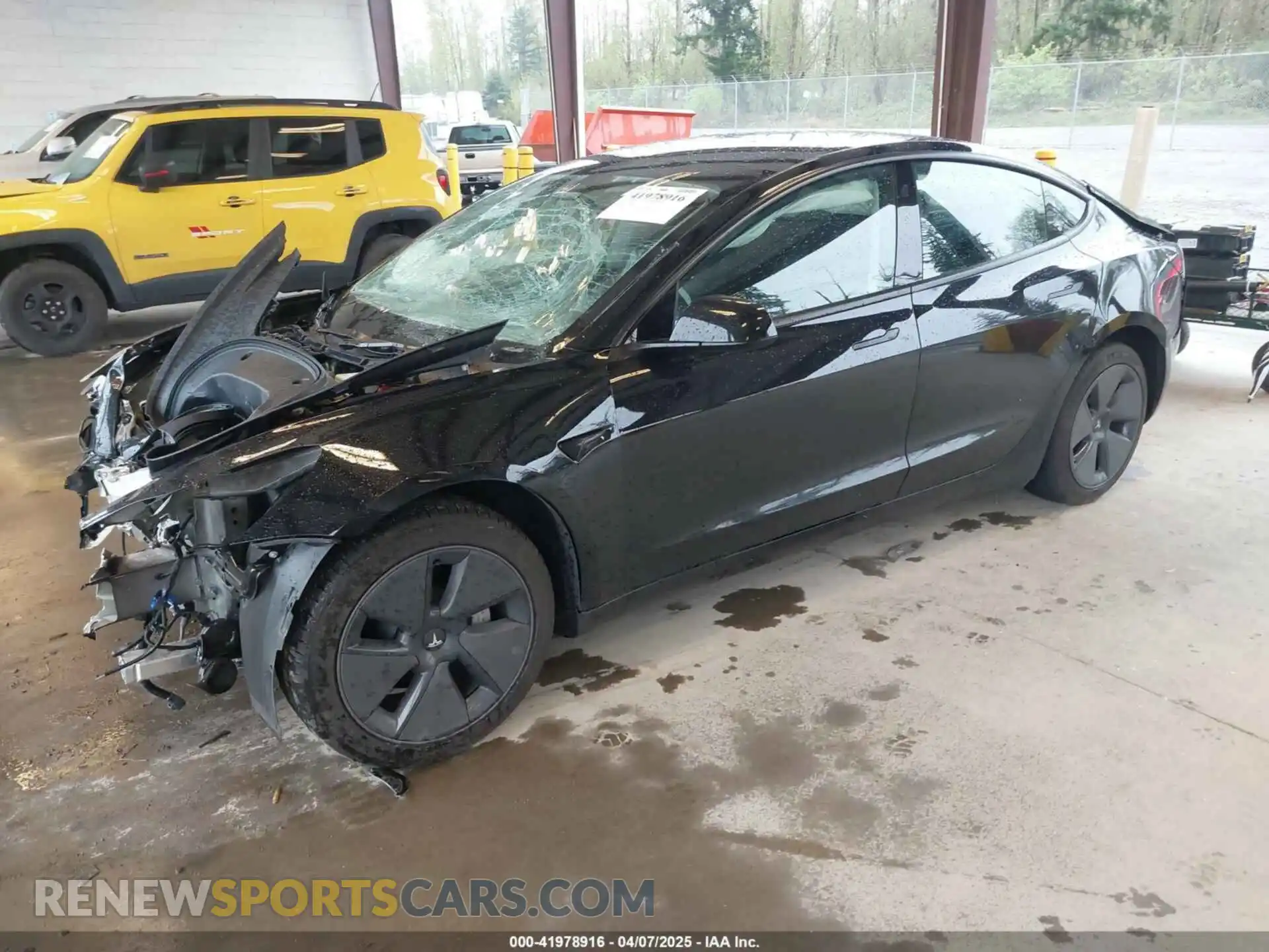 2 Photograph of a damaged car 5YJ3E1EA8PF683972 TESLA MODEL 3 2023