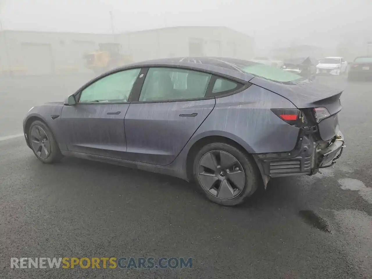 2 Photograph of a damaged car 5YJ3E1EA8PF709440 TESLA MODEL 3 2023