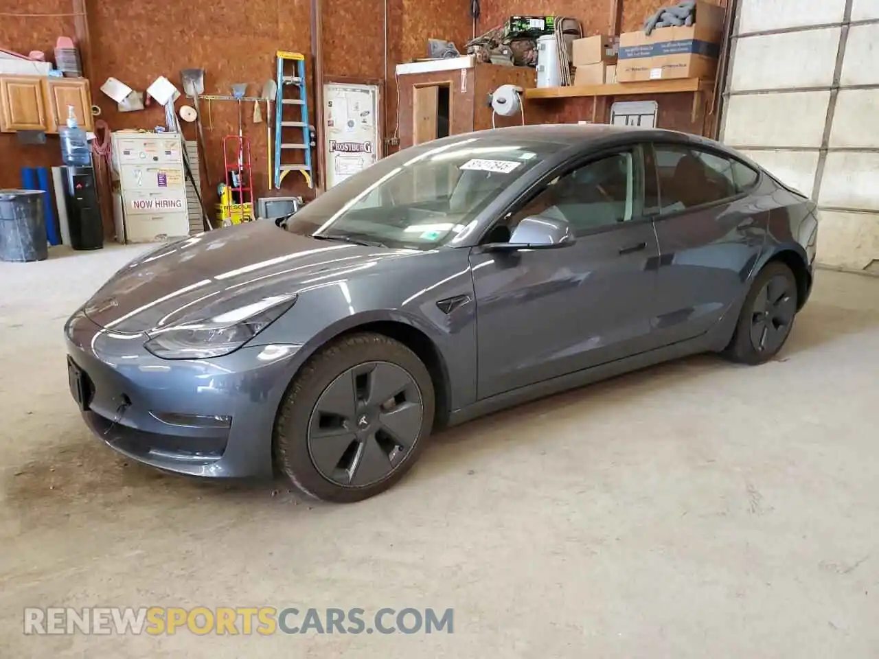 1 Photograph of a damaged car 5YJ3E1EA9PF418655 TESLA MODEL 3 2023