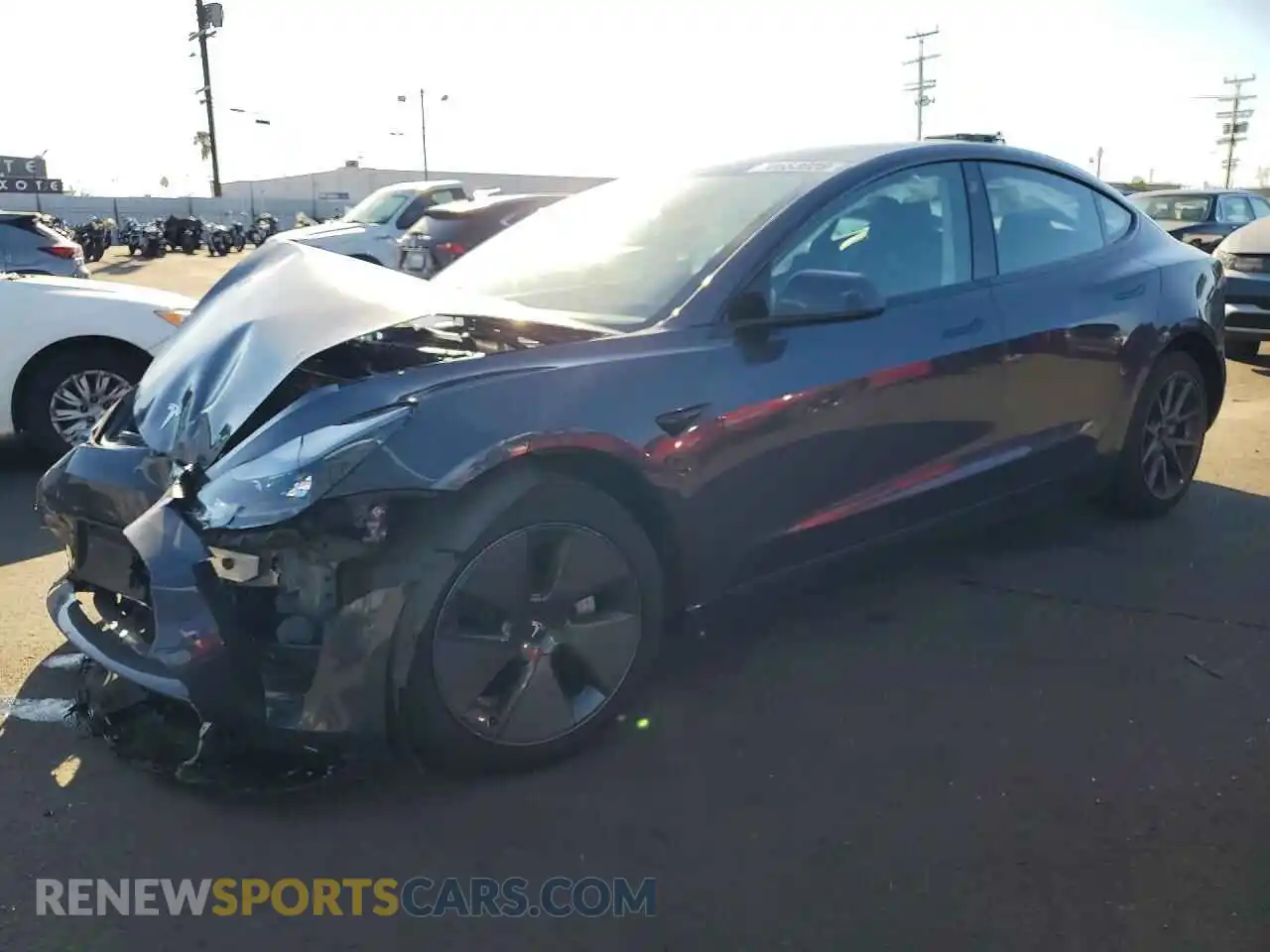 1 fotografías del automóvil dañado 5YJ3E1EA9PF426996 TESLA MODEL 3 2023