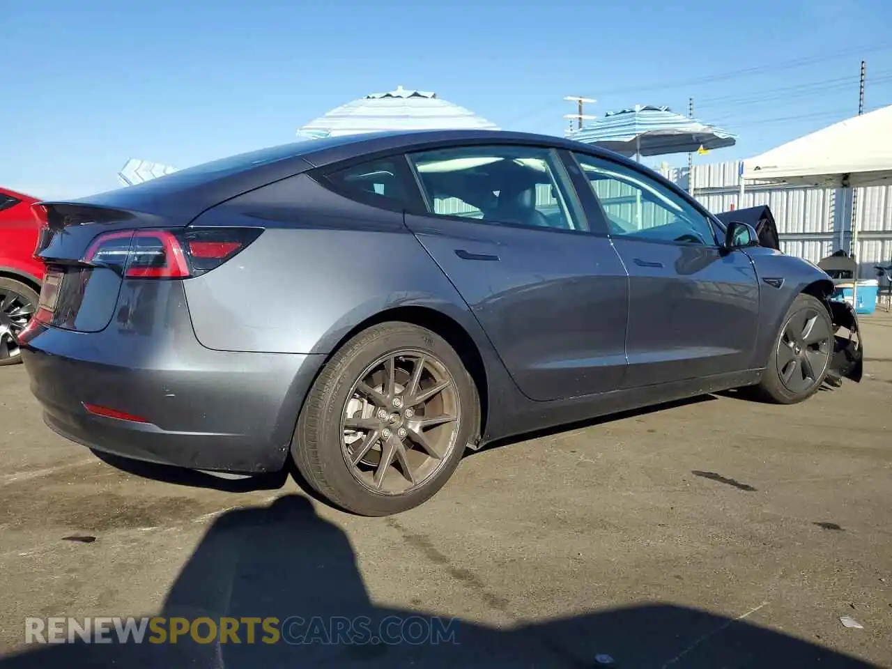 3 fotografías del automóvil dañado 5YJ3E1EA9PF426996 TESLA MODEL 3 2023