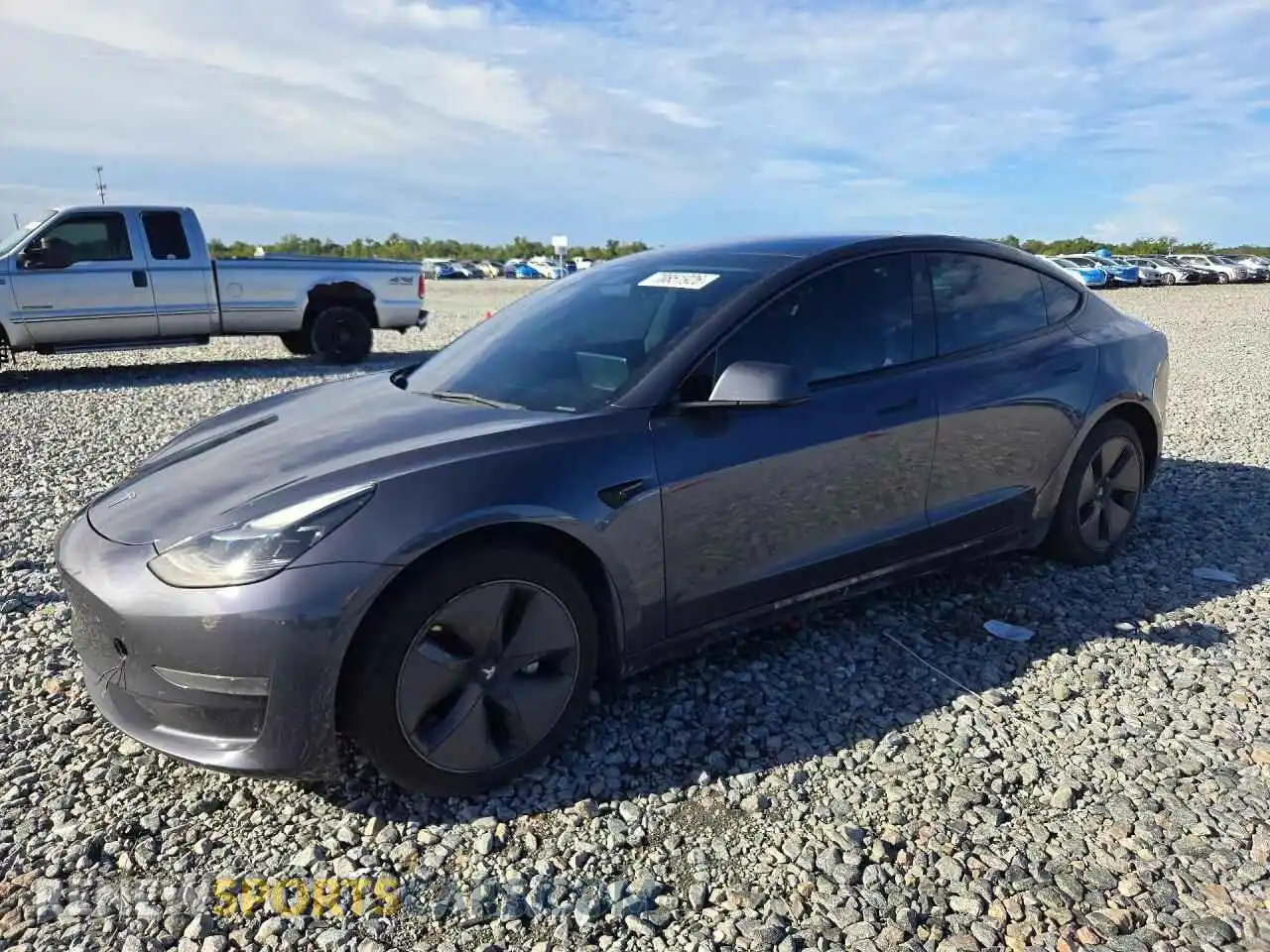 2 fotografías del automóvil dañado 5YJ3E1EA9PF428845 TESLA MODEL 3 2023