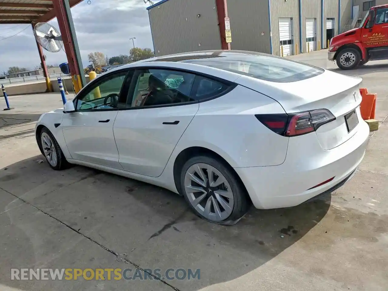 2 Photograph of a damaged car 5YJ3E1EA9PF435293 TESLA MODEL 3 2023